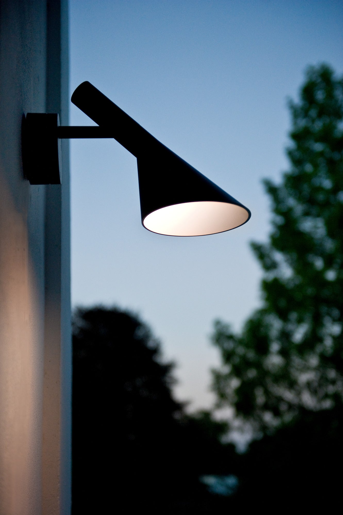 Außenwandlampe AJ 50 schwarz