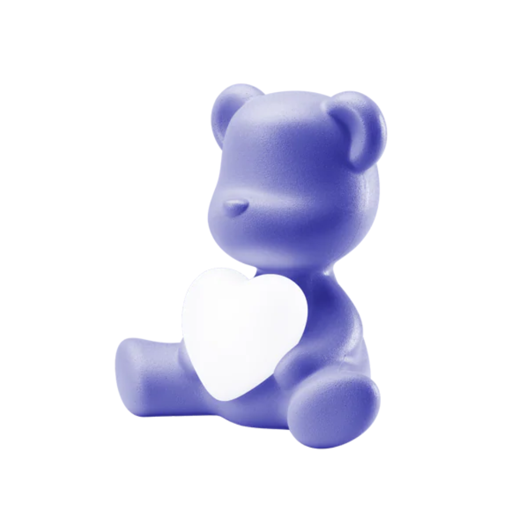 TEDDY LOVE lamp purple