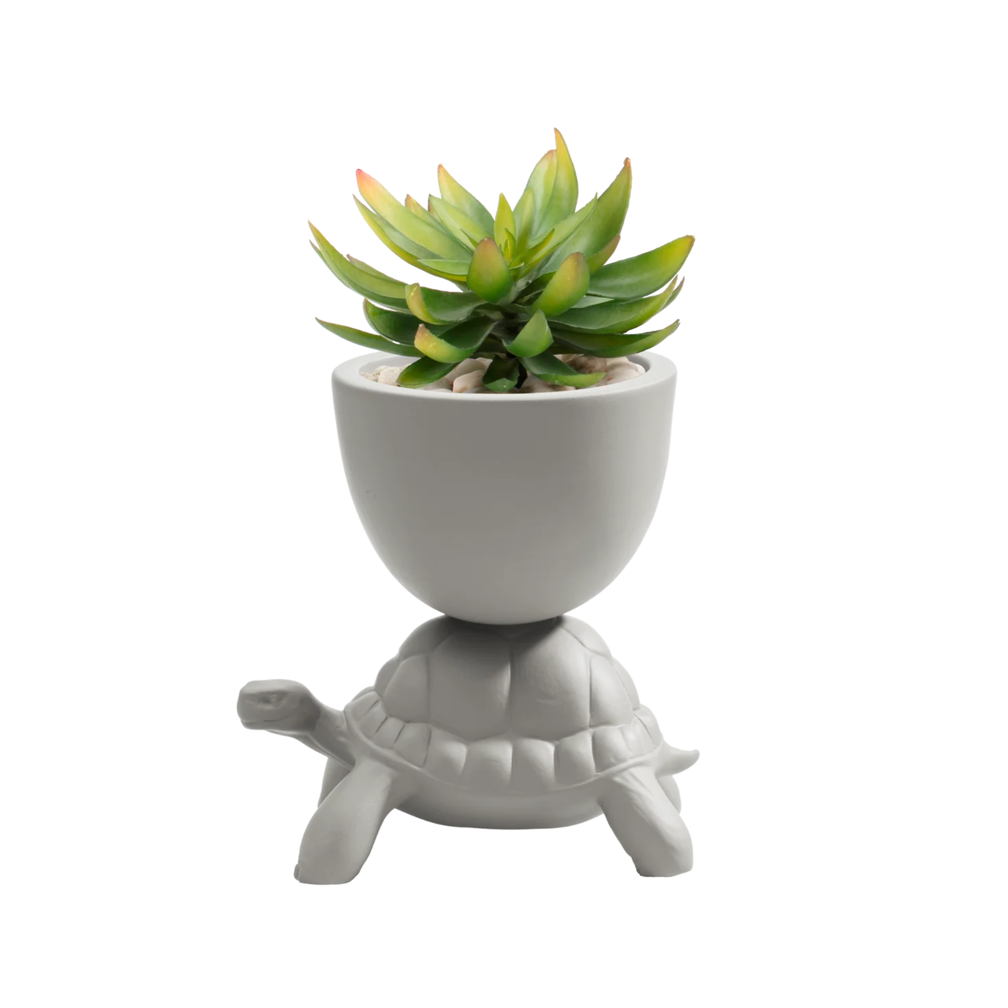 TURTLE CARRY pot lichtgrijs