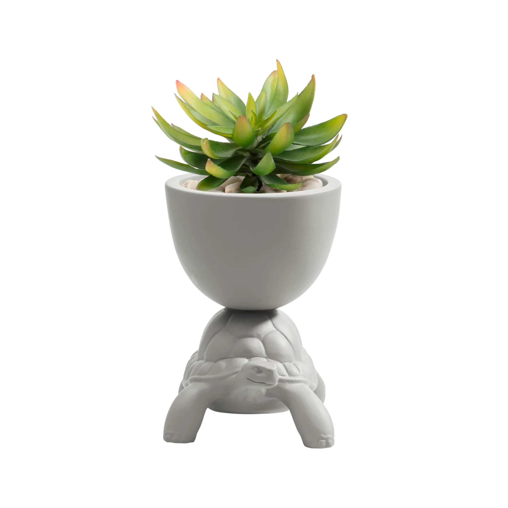 TURTLE CARRY pot lichtgrijs