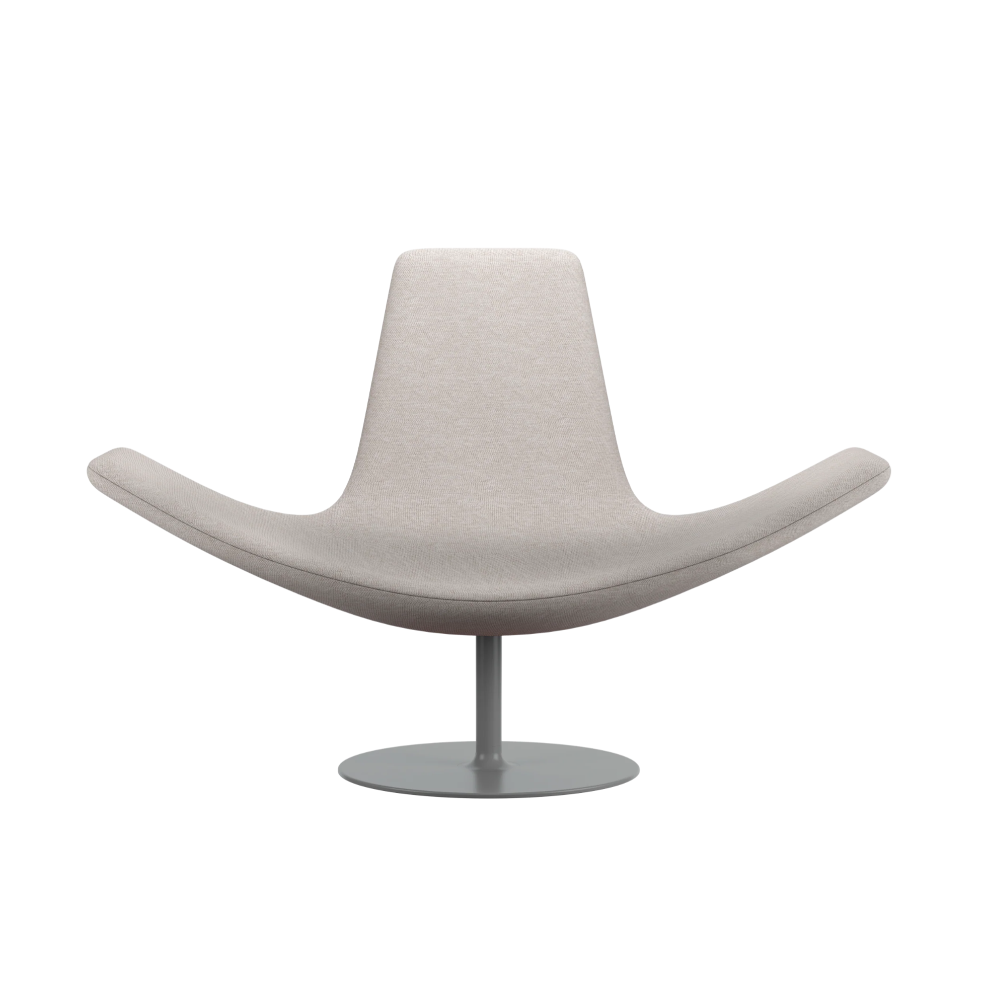 Fauteuil WING lichtgrijs