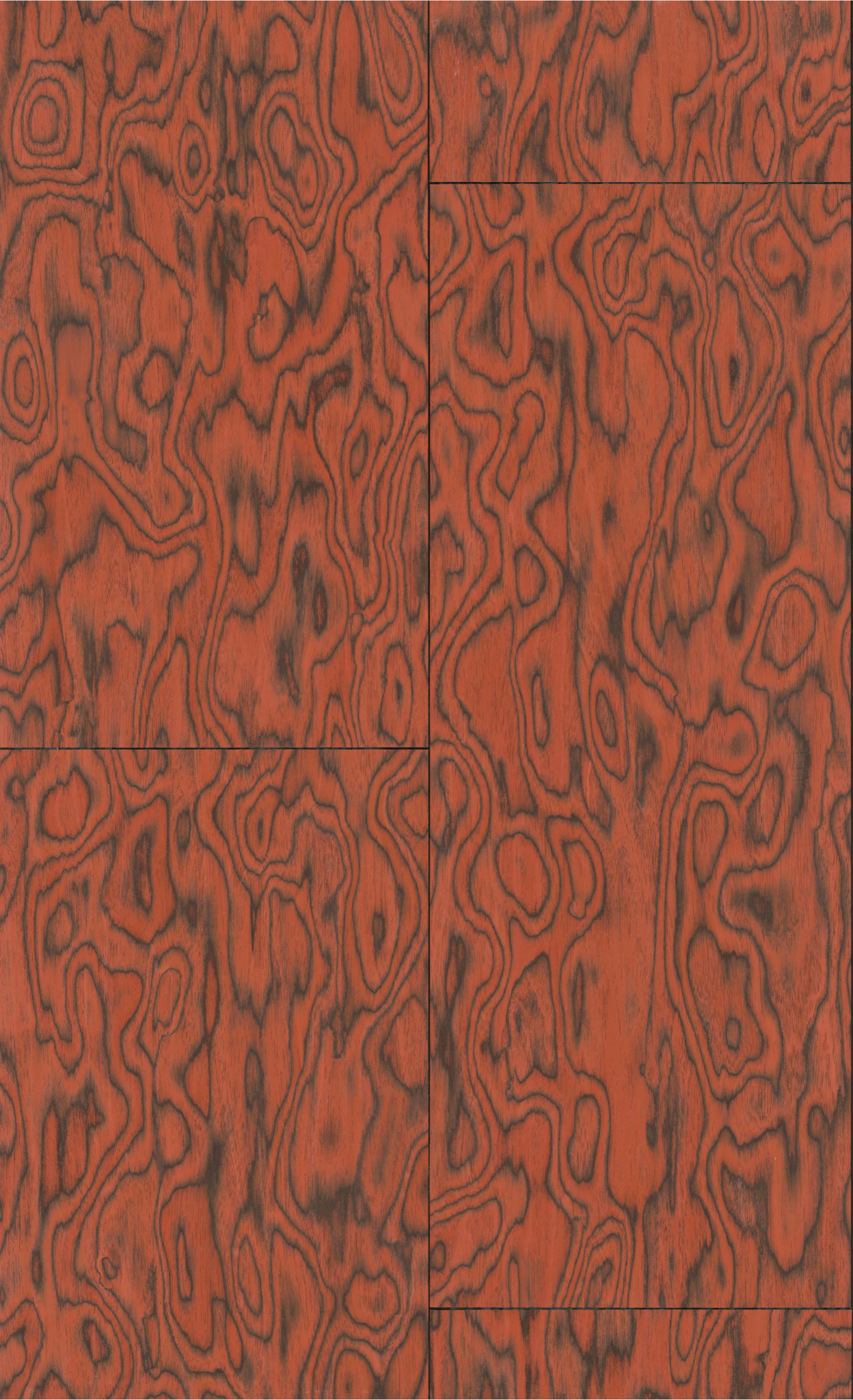 COTI Orange Veneer Wallpaper