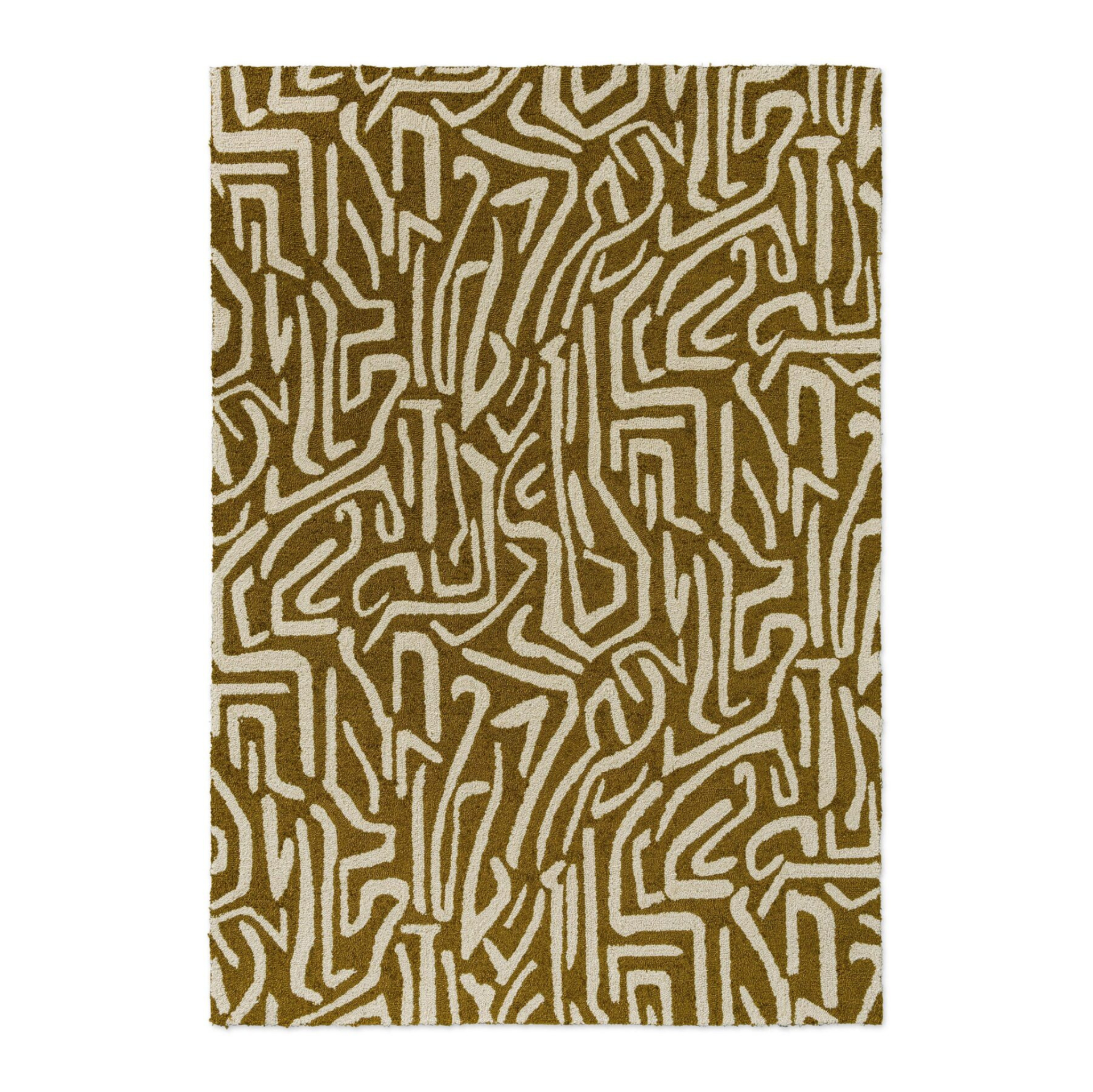 Outdoor rug Melodic Chreen-brown