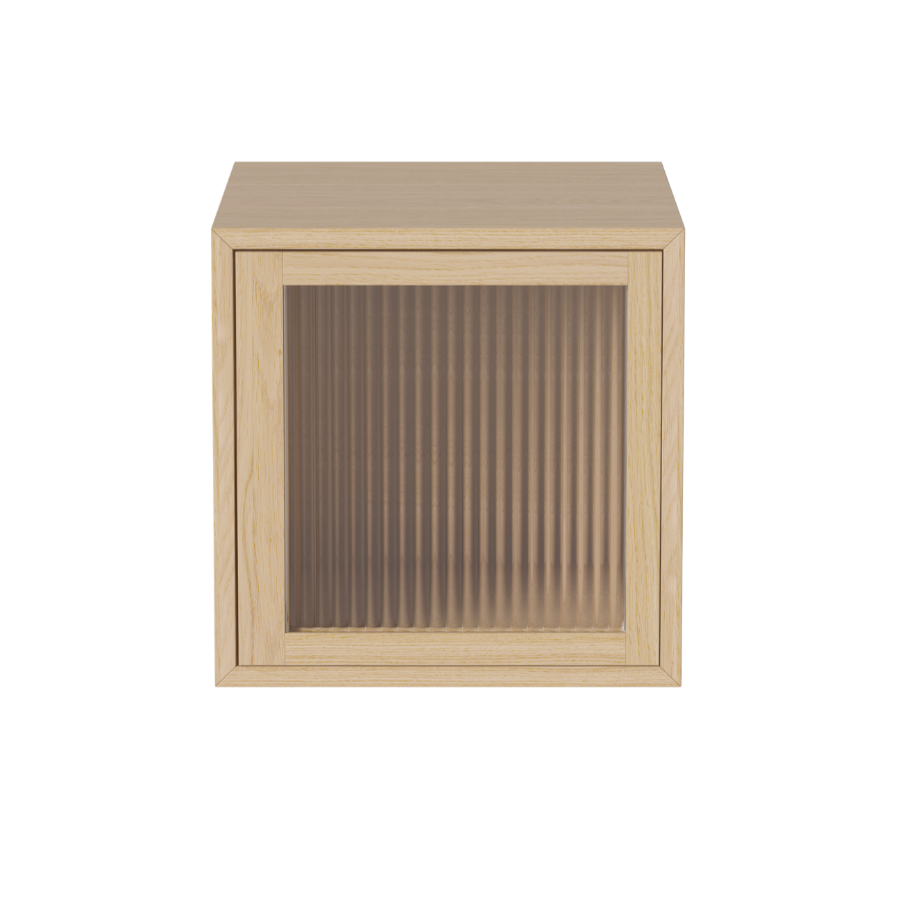 CASE kast - enkele module gebleekt eikenfineer