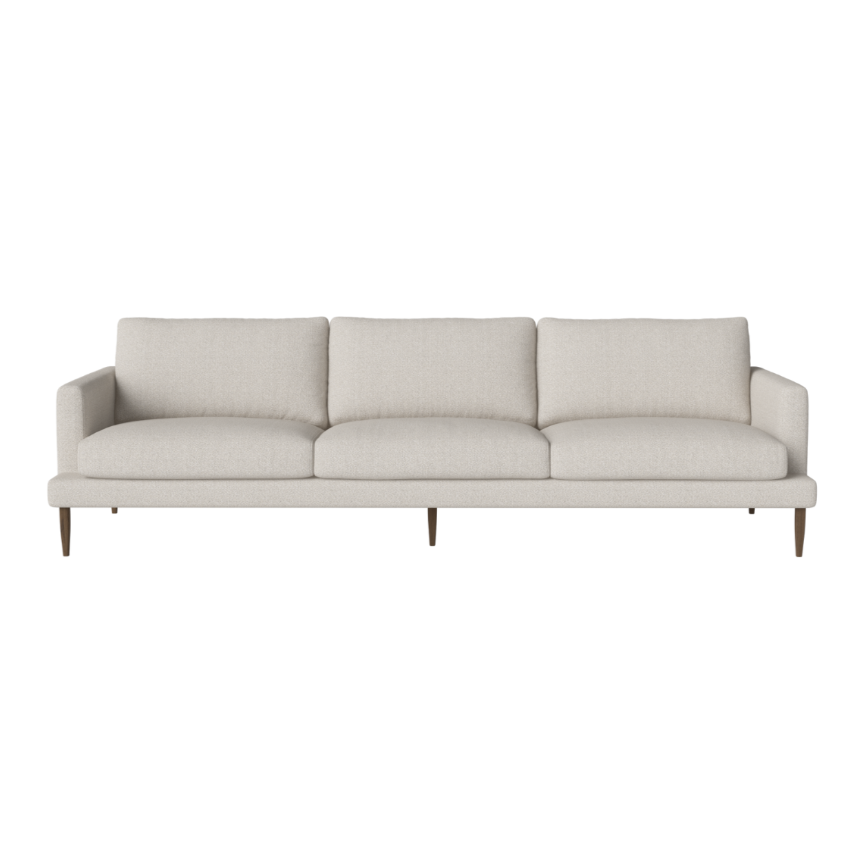 Sofa 4-persoons VENEDA SLIM donkere basis