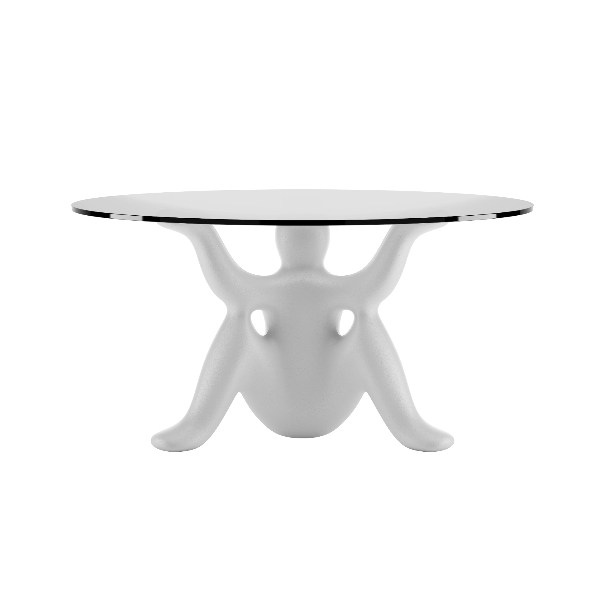 Runder Tisch HELPYOURSELF weiß