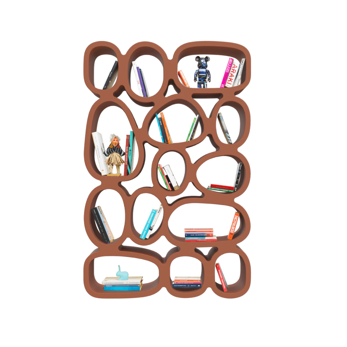 Boekenkast KOIBUCHI terracotta