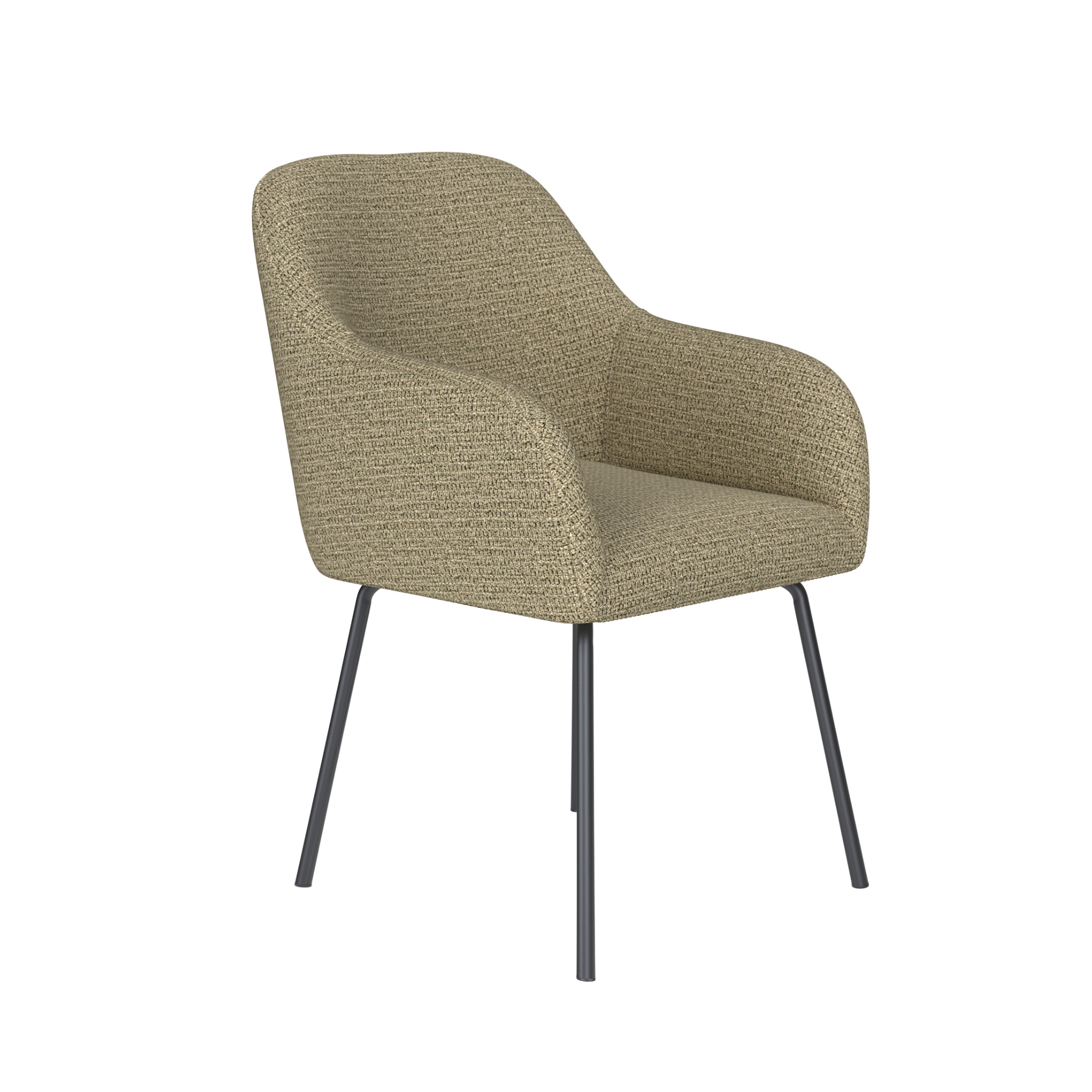 OTIS chair green with black base