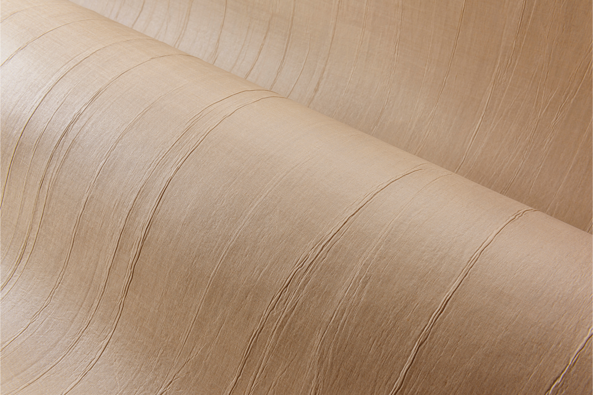 PYXIS pleated wallpaper warm beige