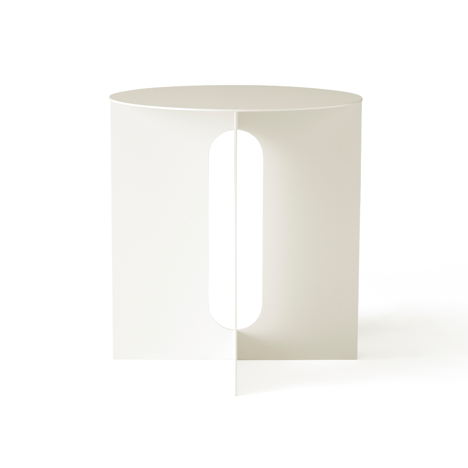 ANDROGYNE cream side table