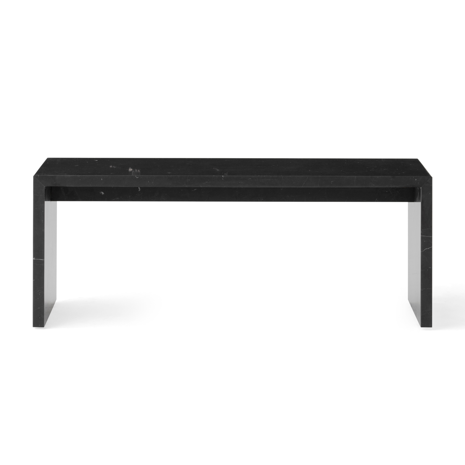 PLINTH BRIDGE coffee table black marble