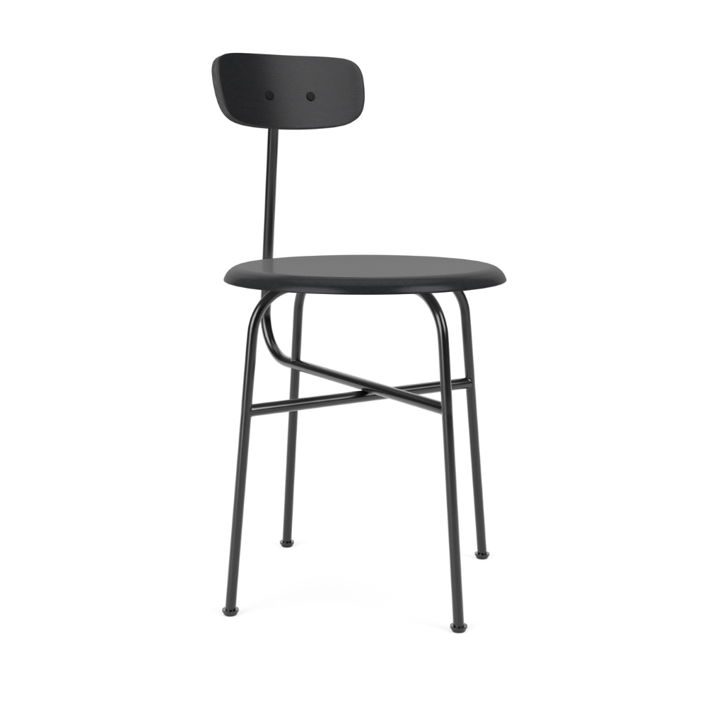 Stuhl AFTEROOM schwarz Eschenfurnier