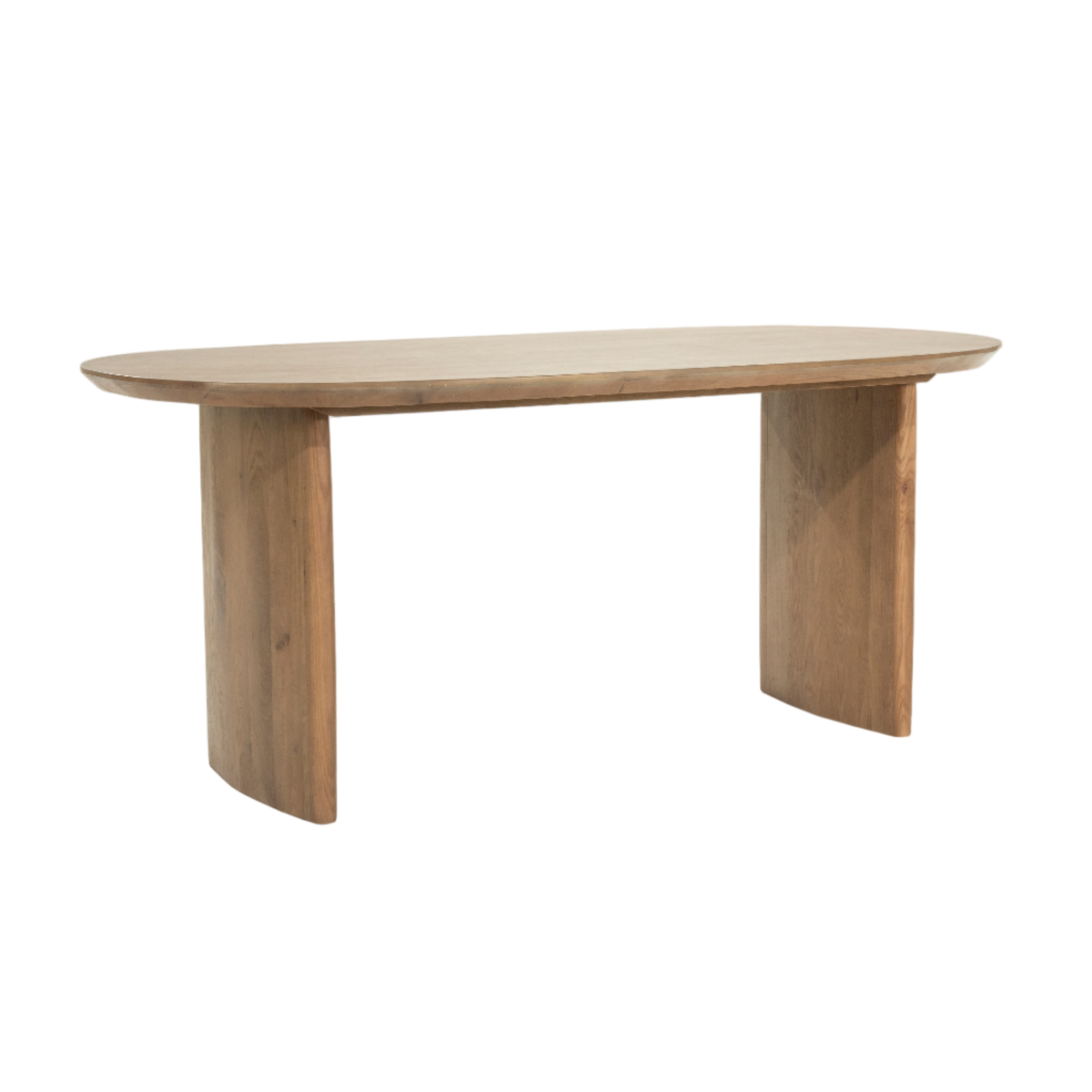 Ovale tafel DEX donker eikenhout