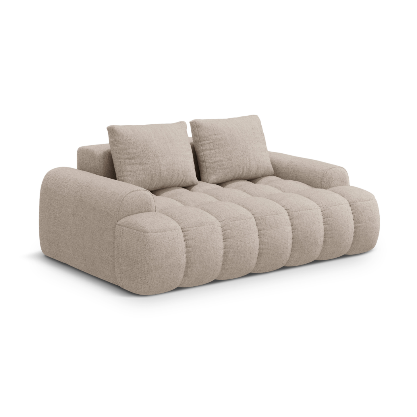 Sofa 2-zits LINZ zandkleurig