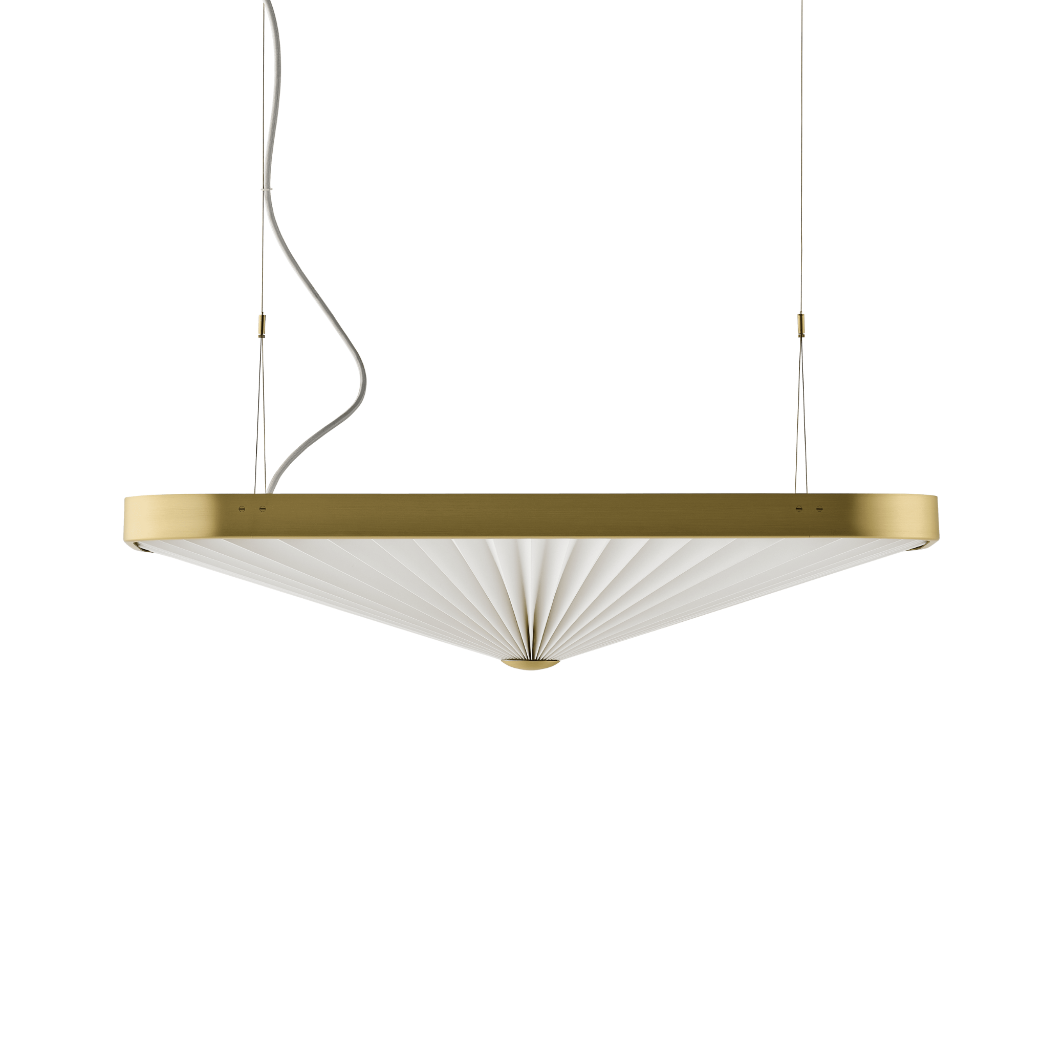 Hanging Lamp MODEL 197 CELINE white with gold
