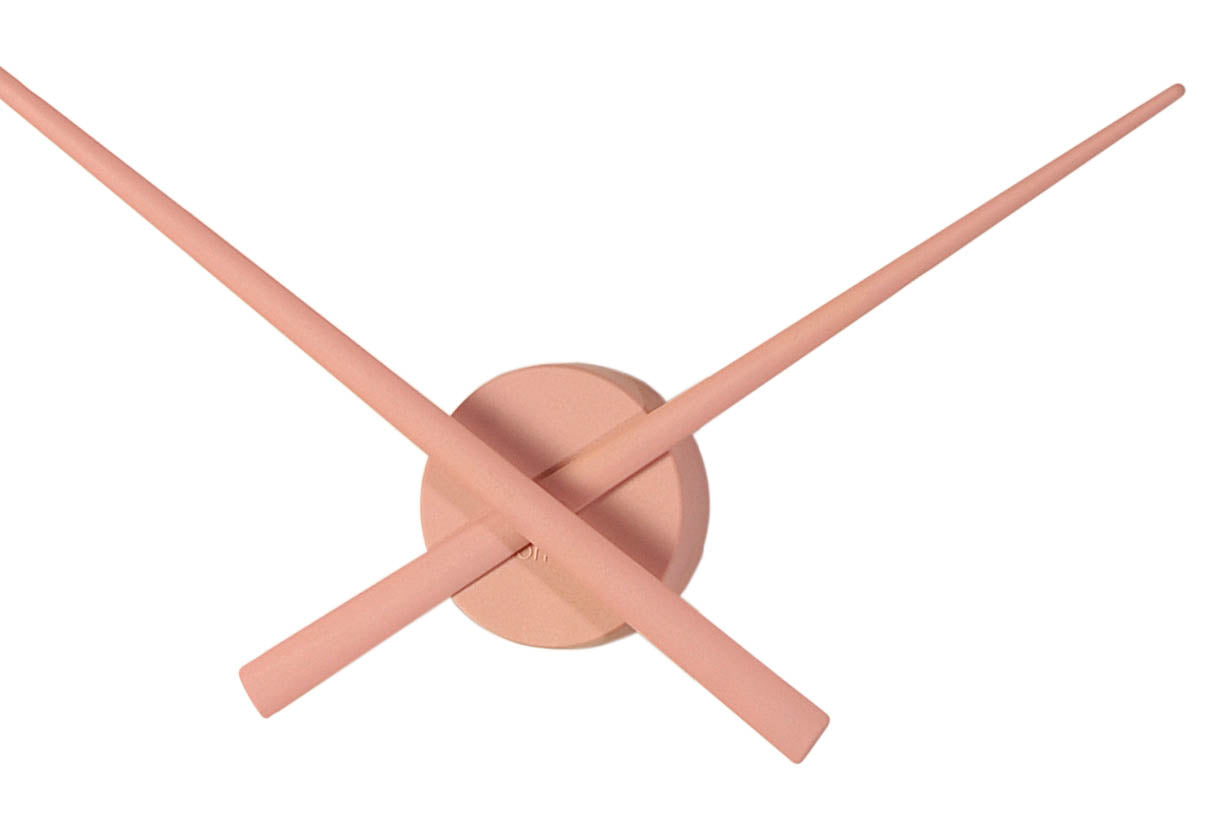 OJ pink wall clock