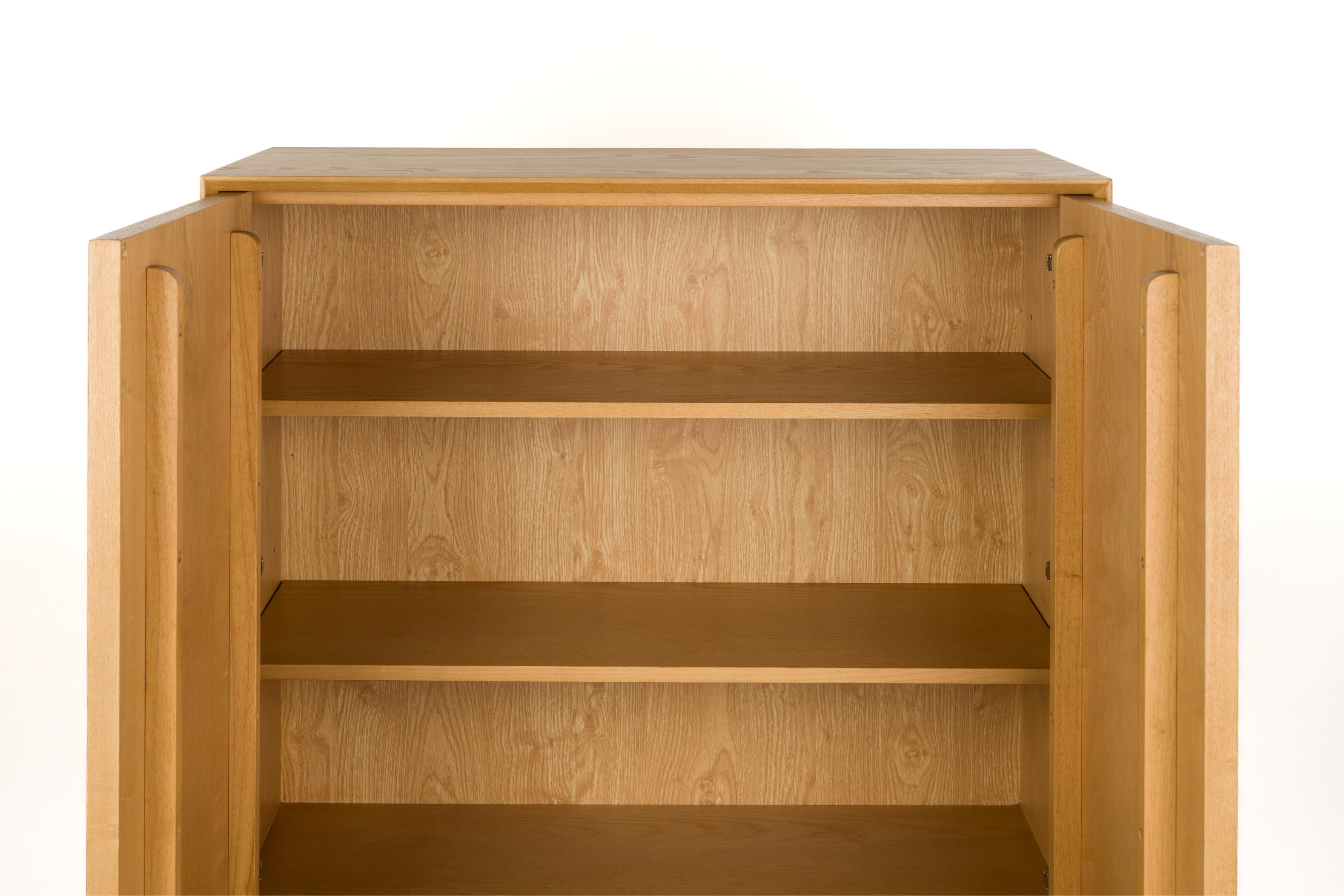 Schrank RASTER Eschenfurnier