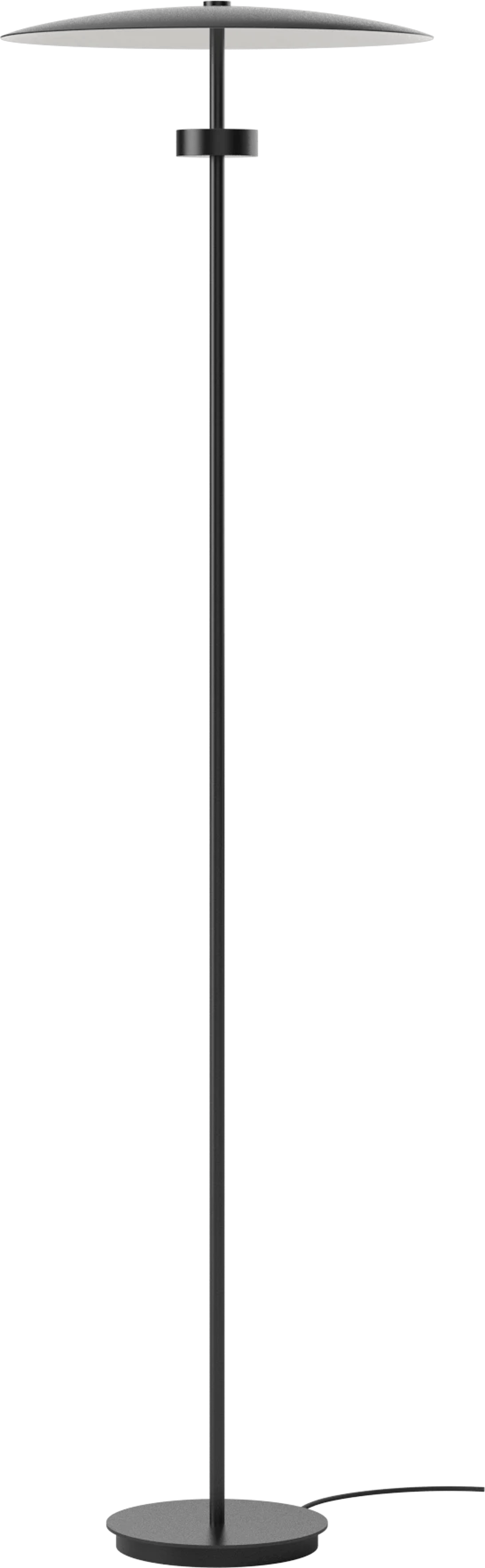 Schwarze Reflexionsstocklampe