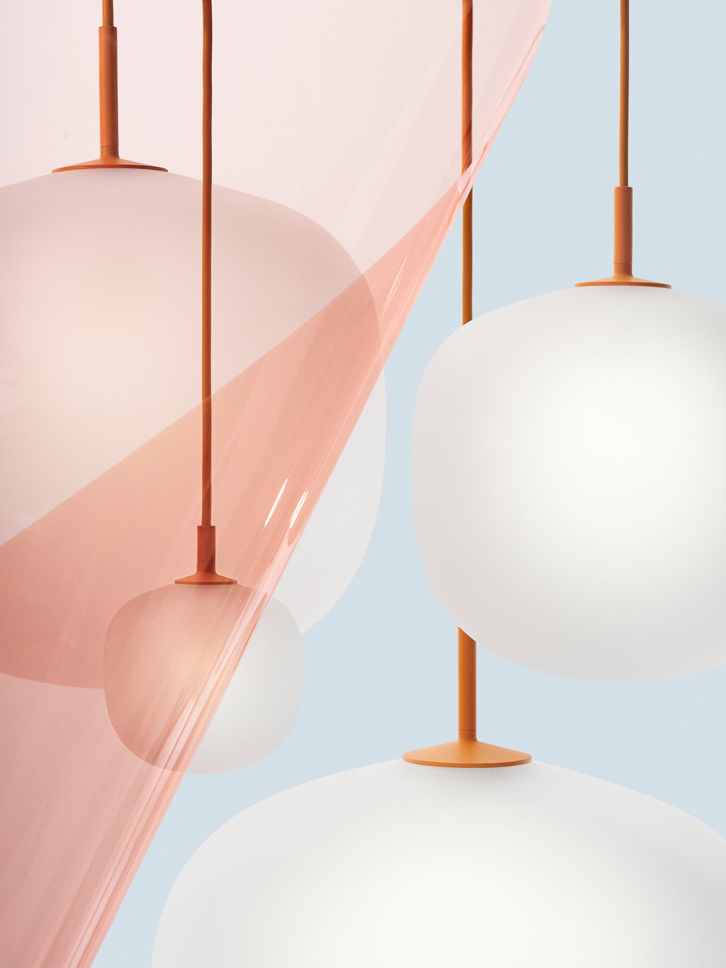 Hanglamp RIME oranje