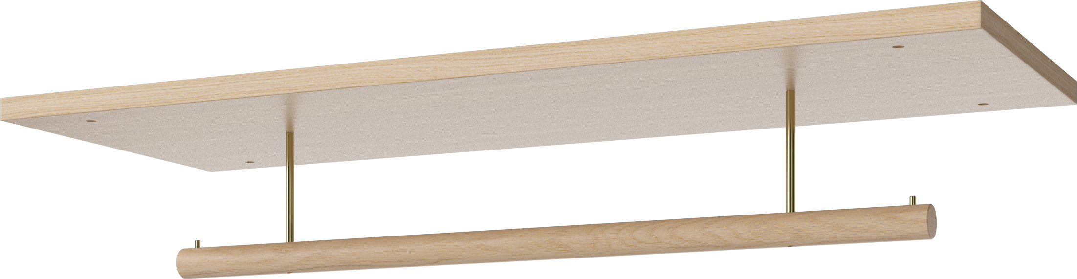 Kledinghanger ROD gebleekt eikenfineer