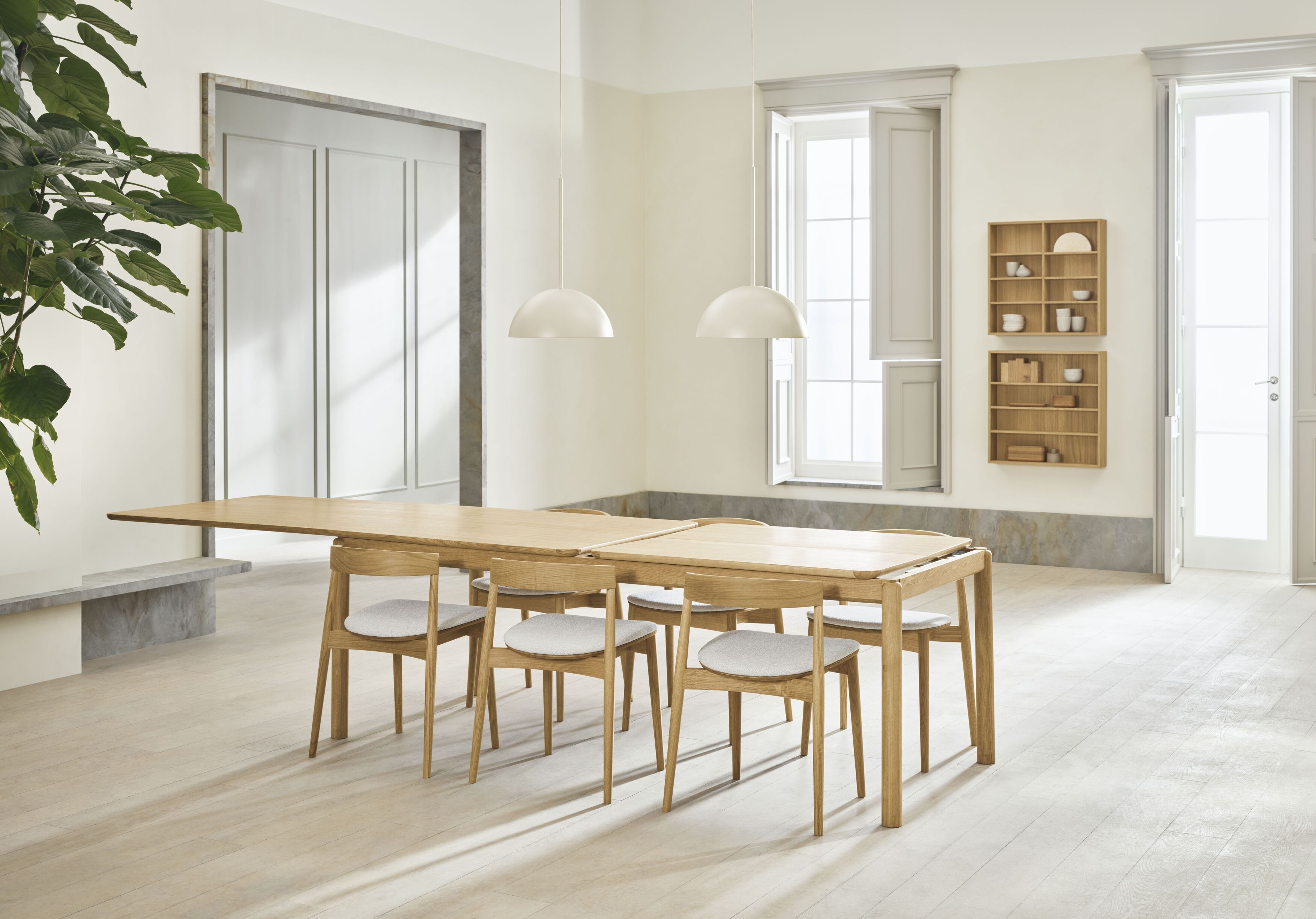 Stoel KITE bruin eikenhout