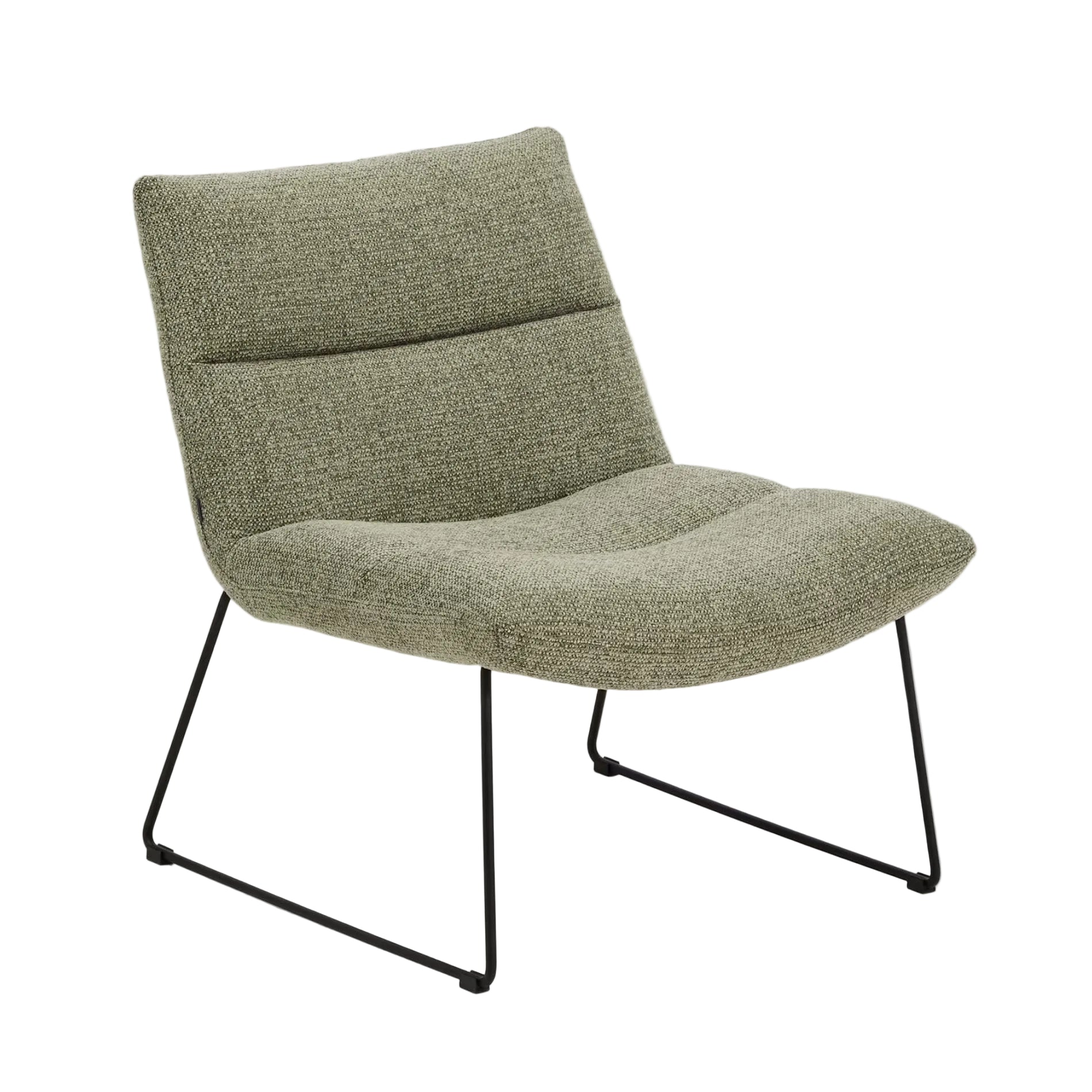 Fauteuil ASEN groene chenille