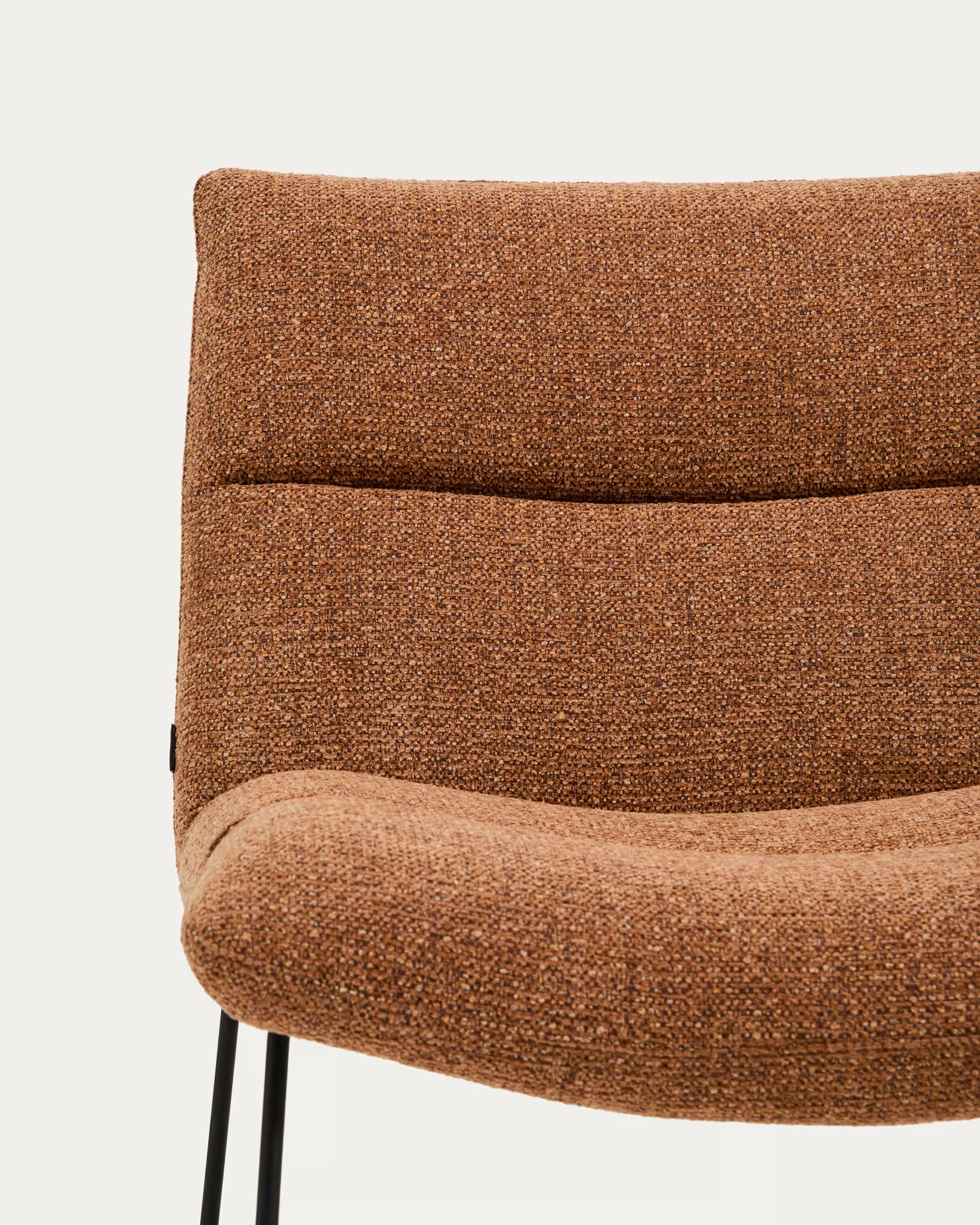 Fauteuil ASEN baksteen chenille