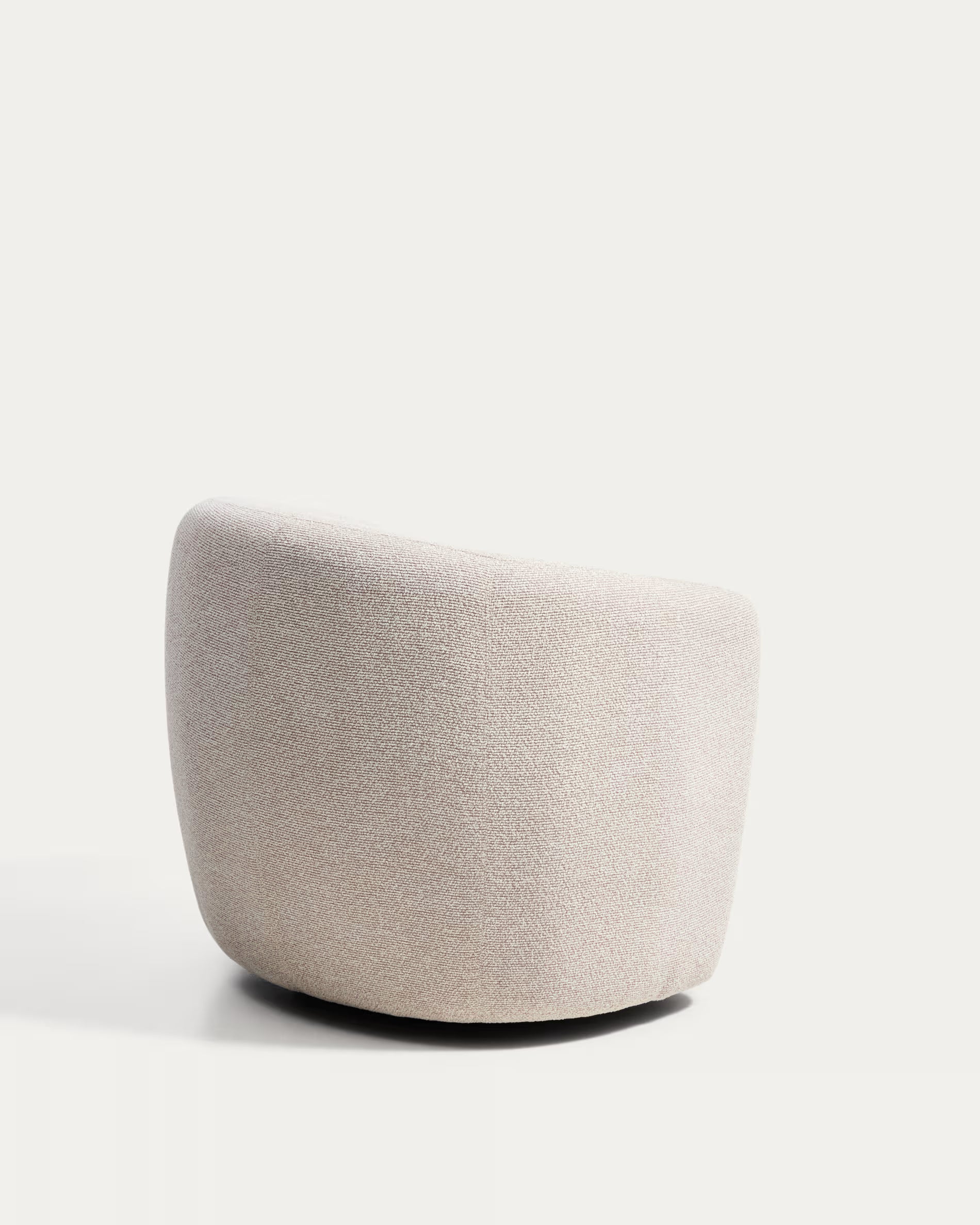 Draaistoel ODENIA beige boucle
