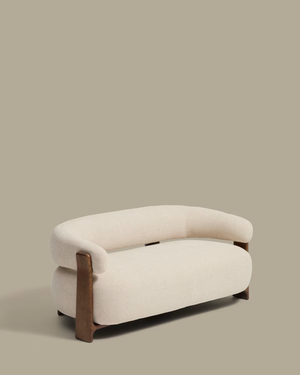 Sofa 2-zits GRANITE beige chenille