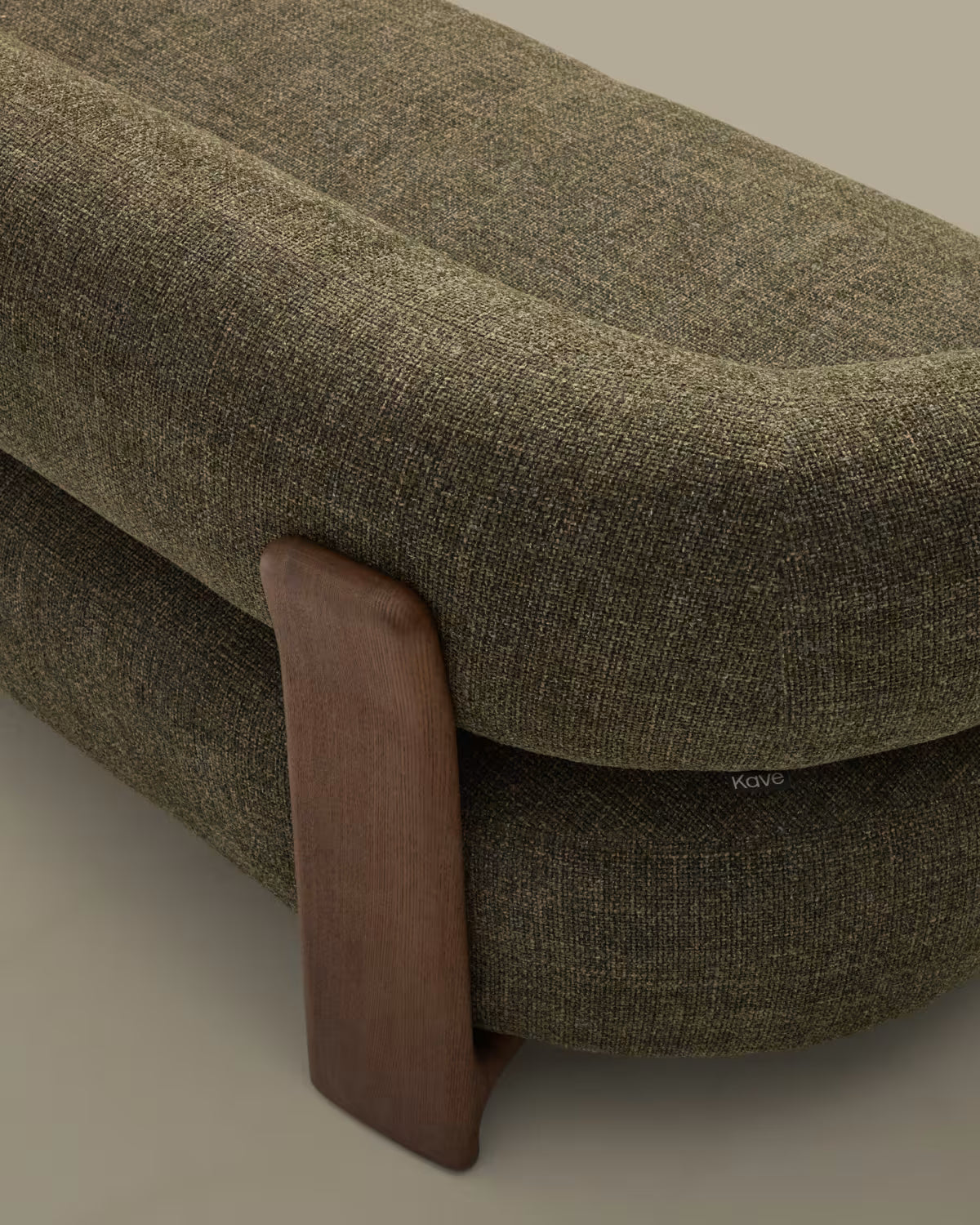 Sofa 2-zits GRANITE groen chenille