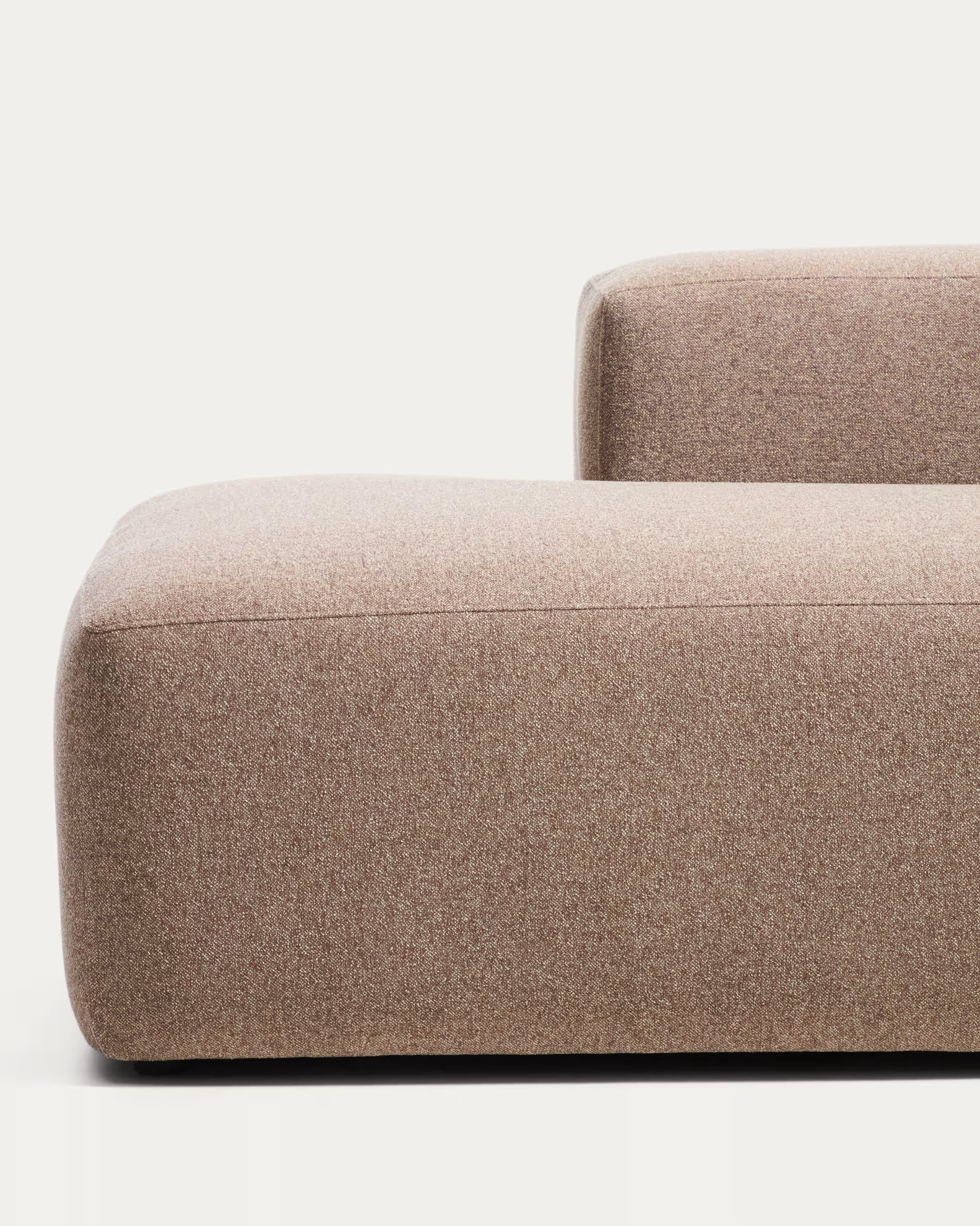 Sofa 4-osobowa BLOK jasnobrązowy szenil