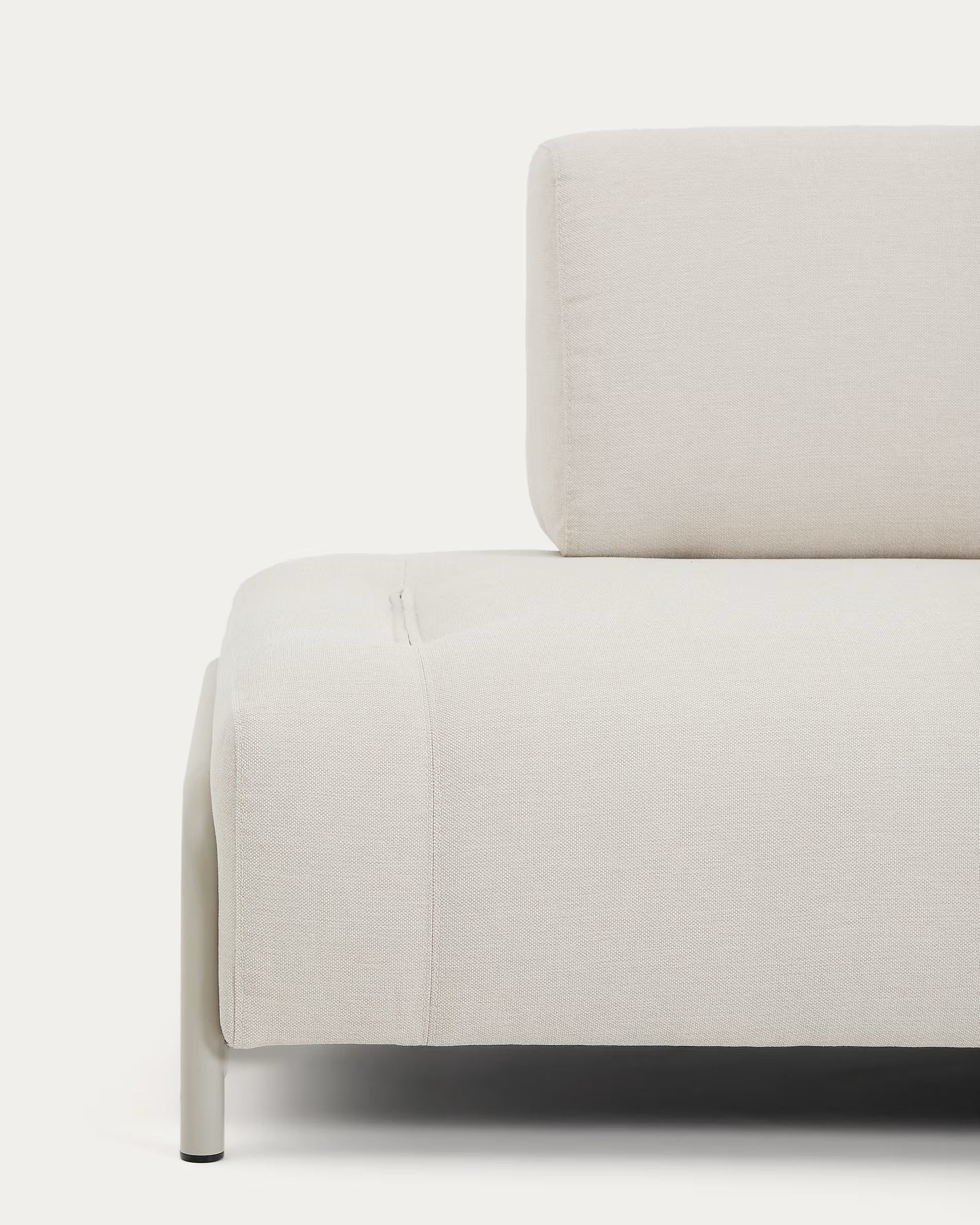 Modulaire 2-zitsbank COMPO beige met beige basis