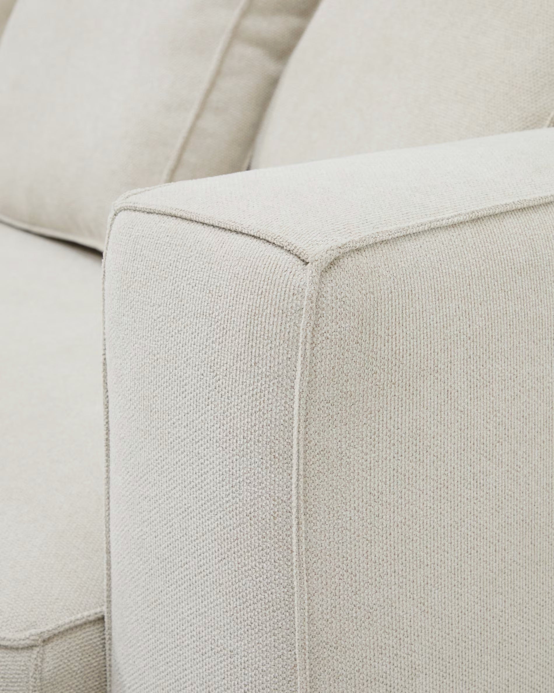 Links hoekbank voor 3 personen met slaapfunctie MARELA beige