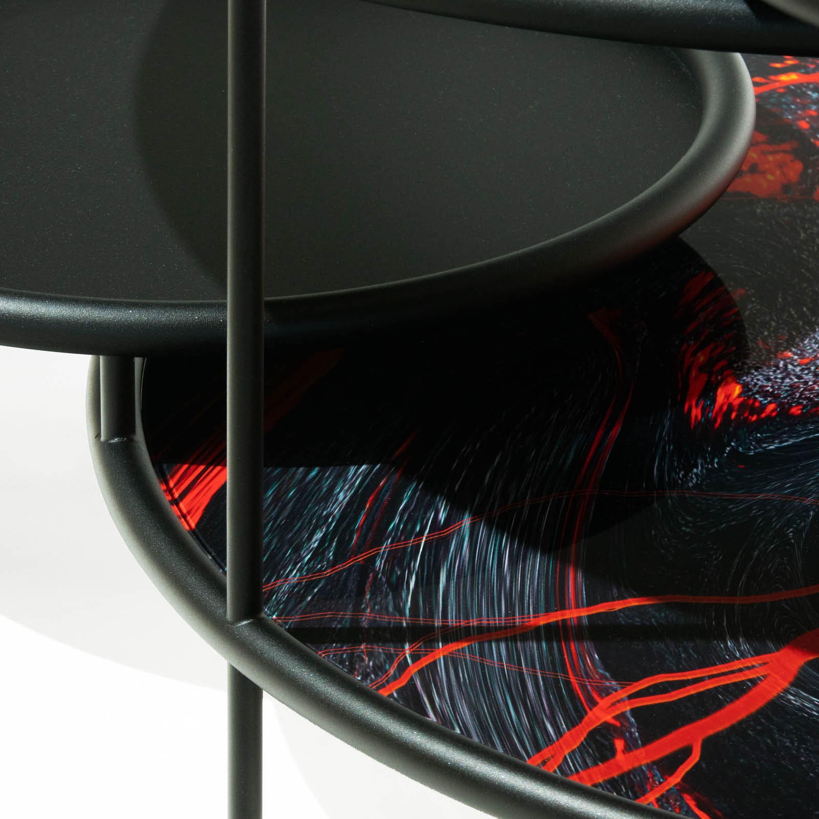 SANGAKU koffietafel gekleurd glas