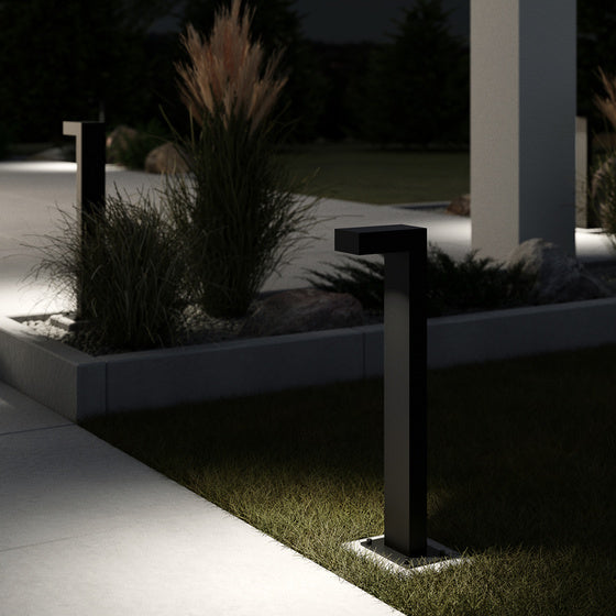 Outdoor floor lamp SLUP black