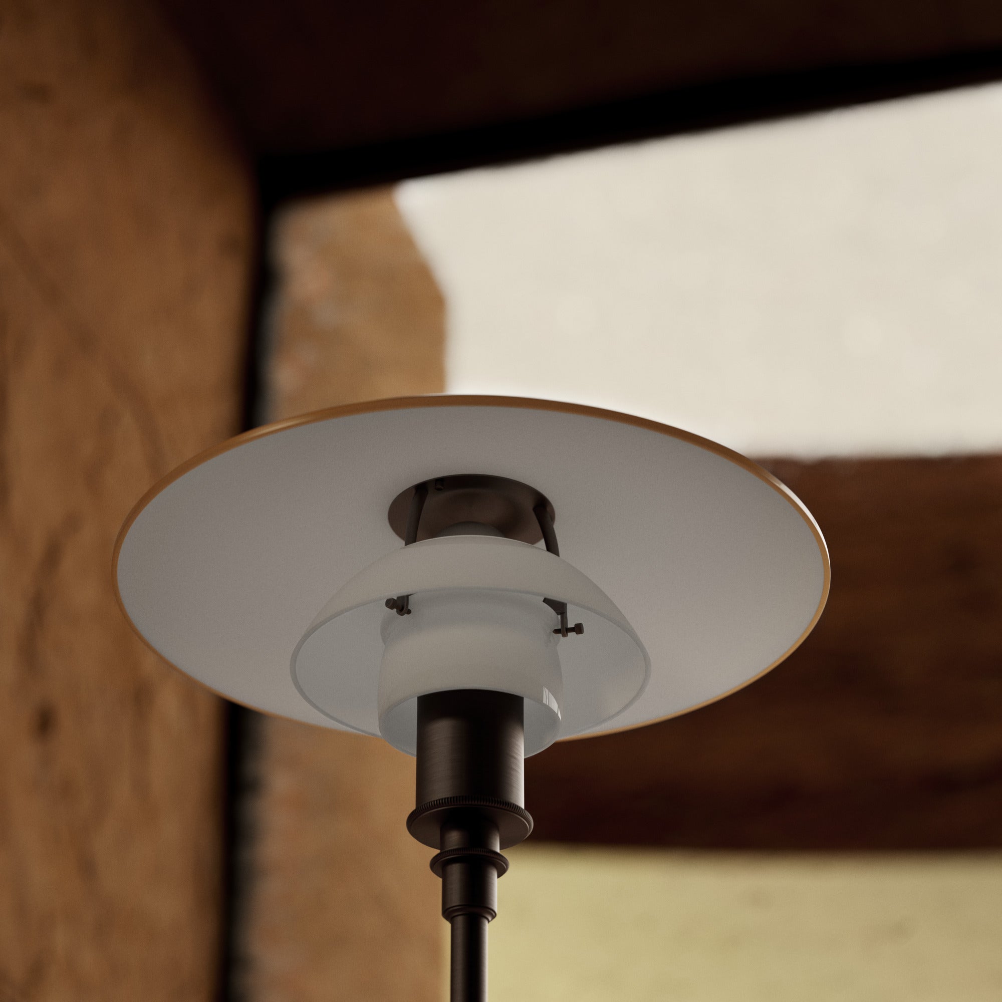 Vloerlamp PH 3½-2½ amber