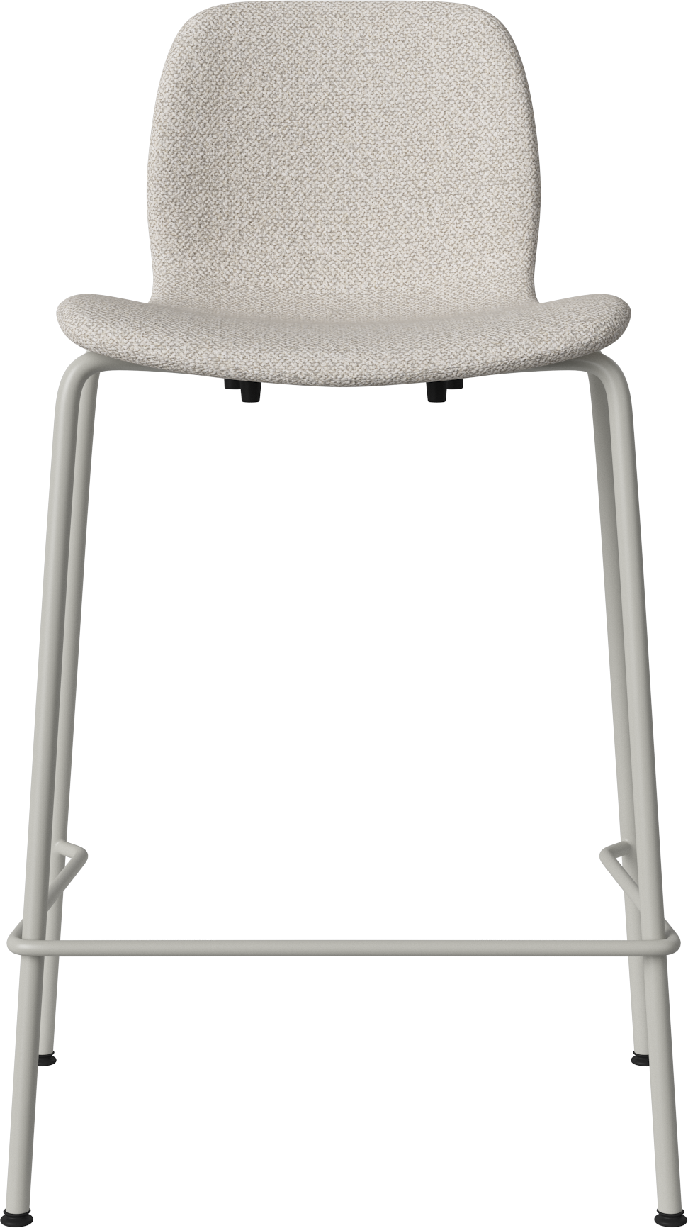 Hocker SEED gestoffeerd met een grijze basis