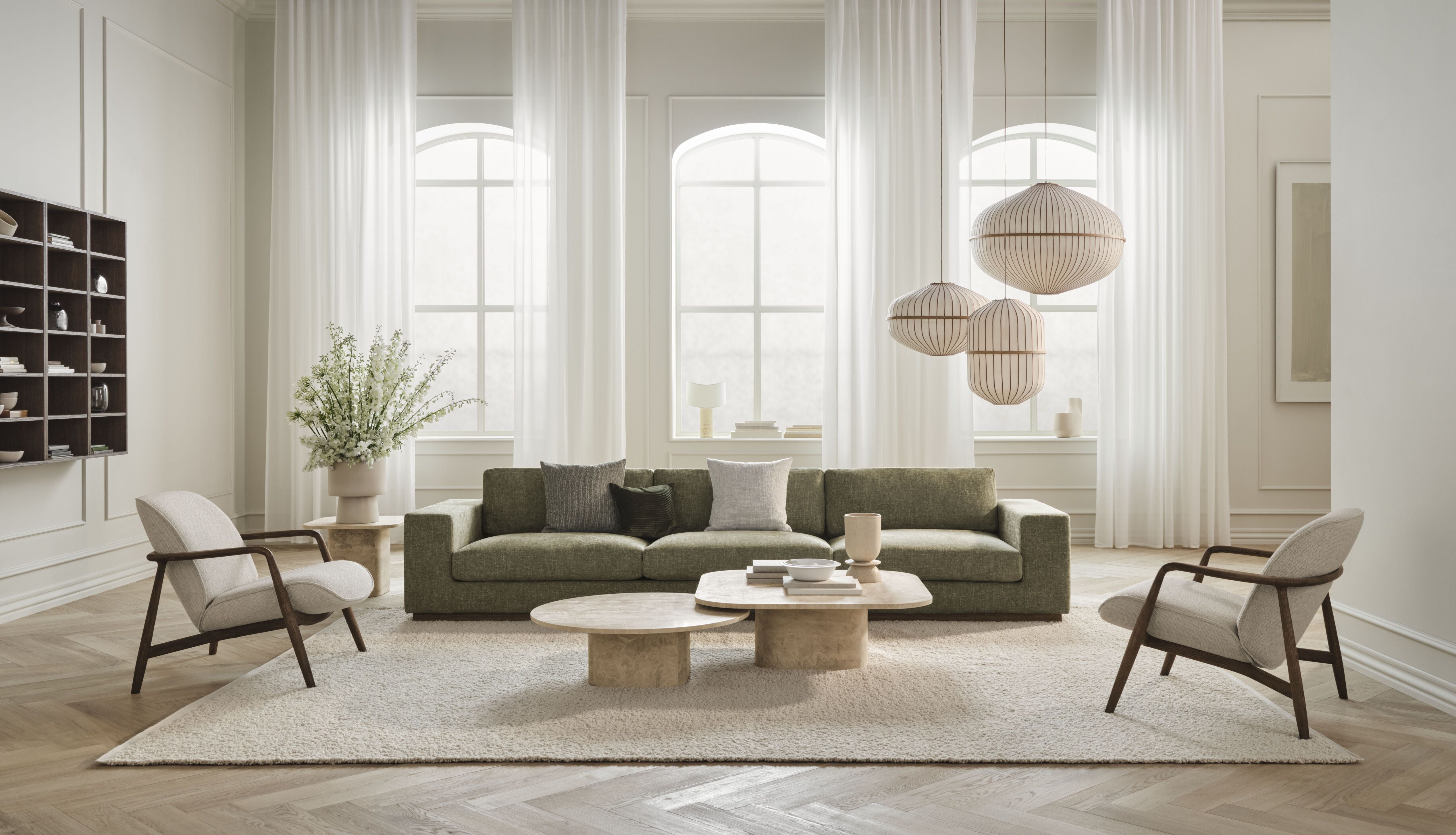 Hanglamp LUCÉN beige