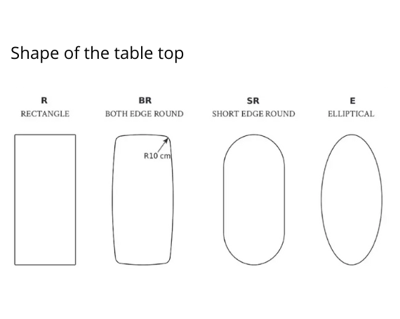 Tafel CRESCENDO spiekkwarts