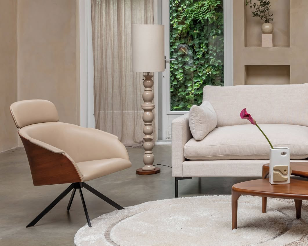 Fauteuil ZOMER gebroken wit