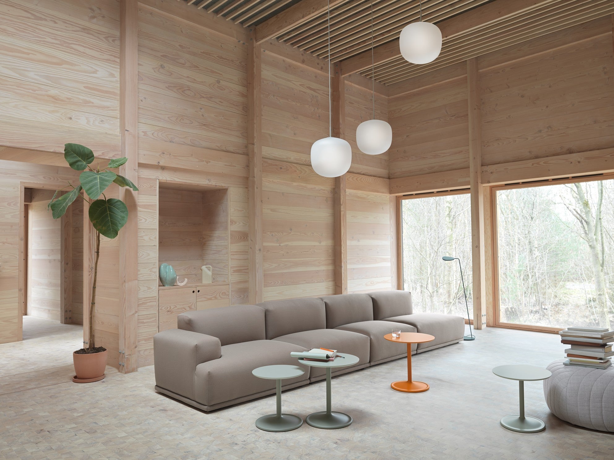 RIME gray pendant lamp
