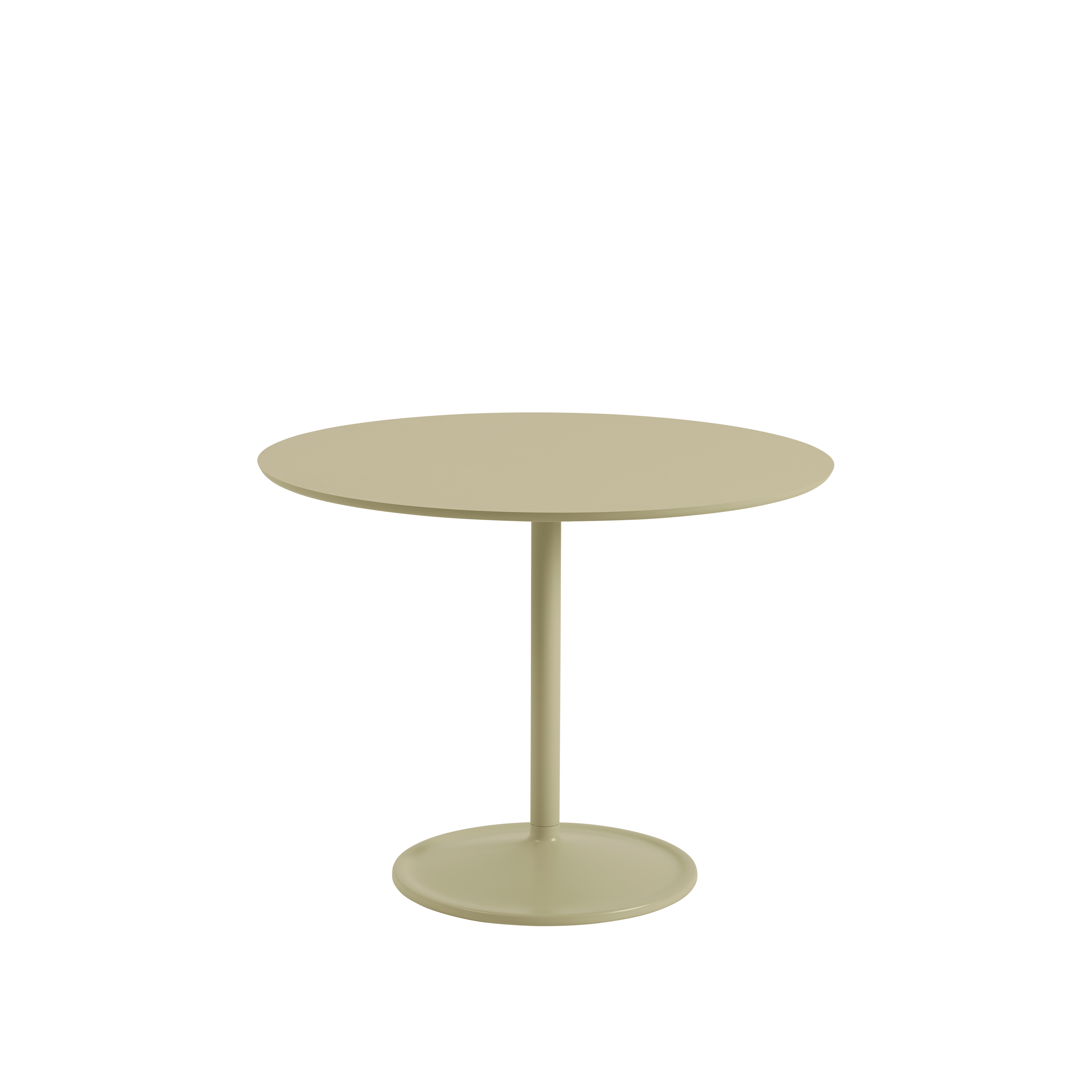 Runder Tisch SOFT beige-grün