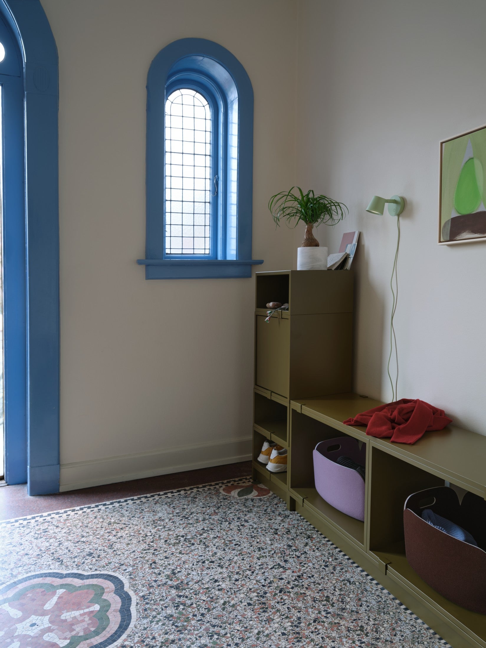 Verstelbare wandlamp TIP lichtgroen