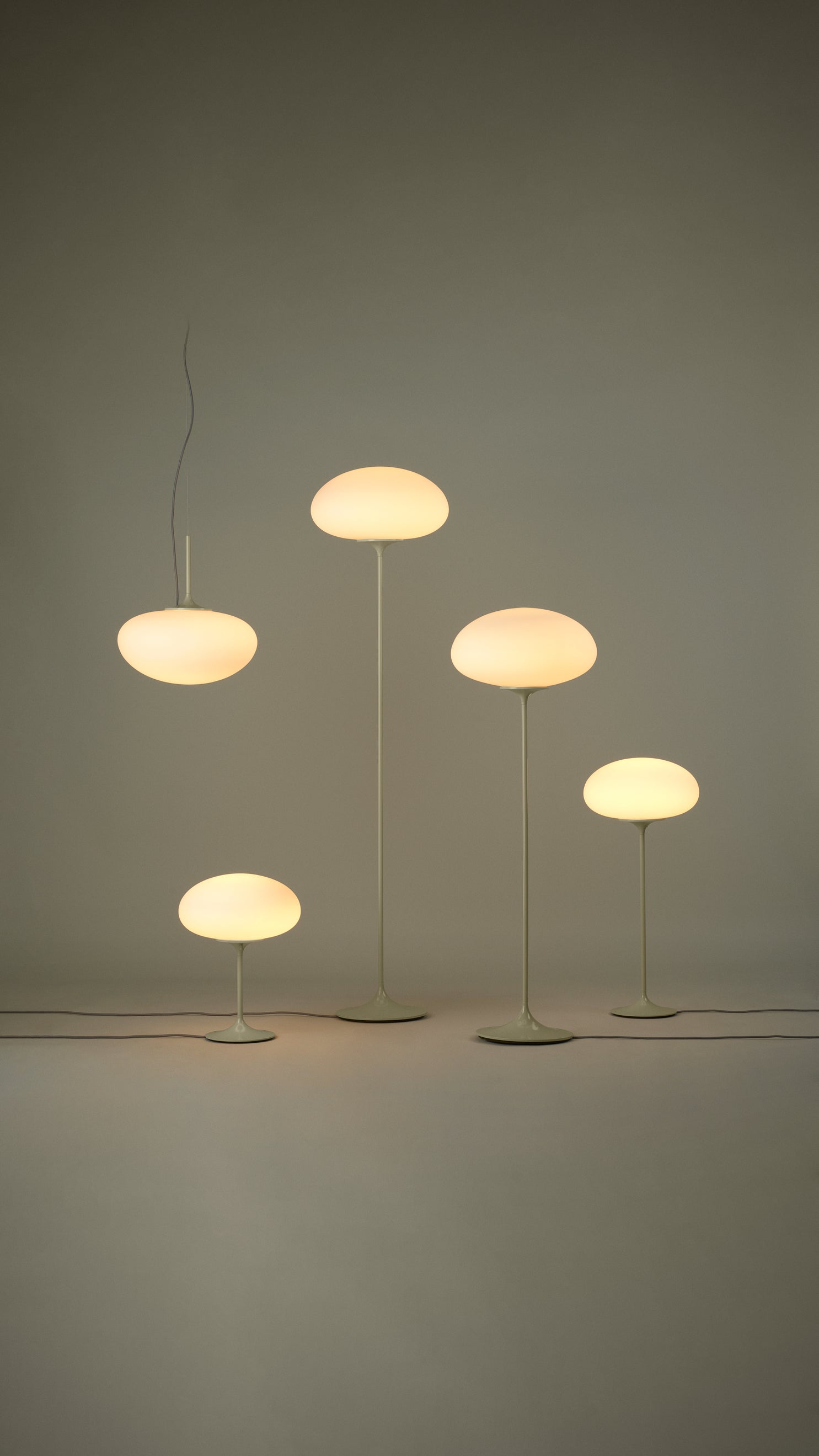 STEMLITE floor lamp black chrome