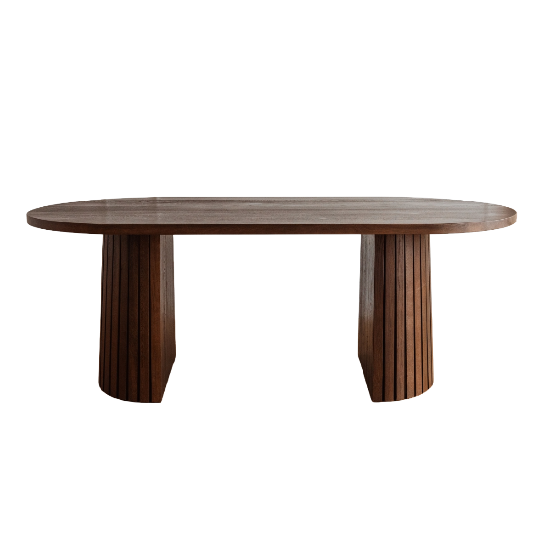 Ovale tafel IGGY van eikenhout