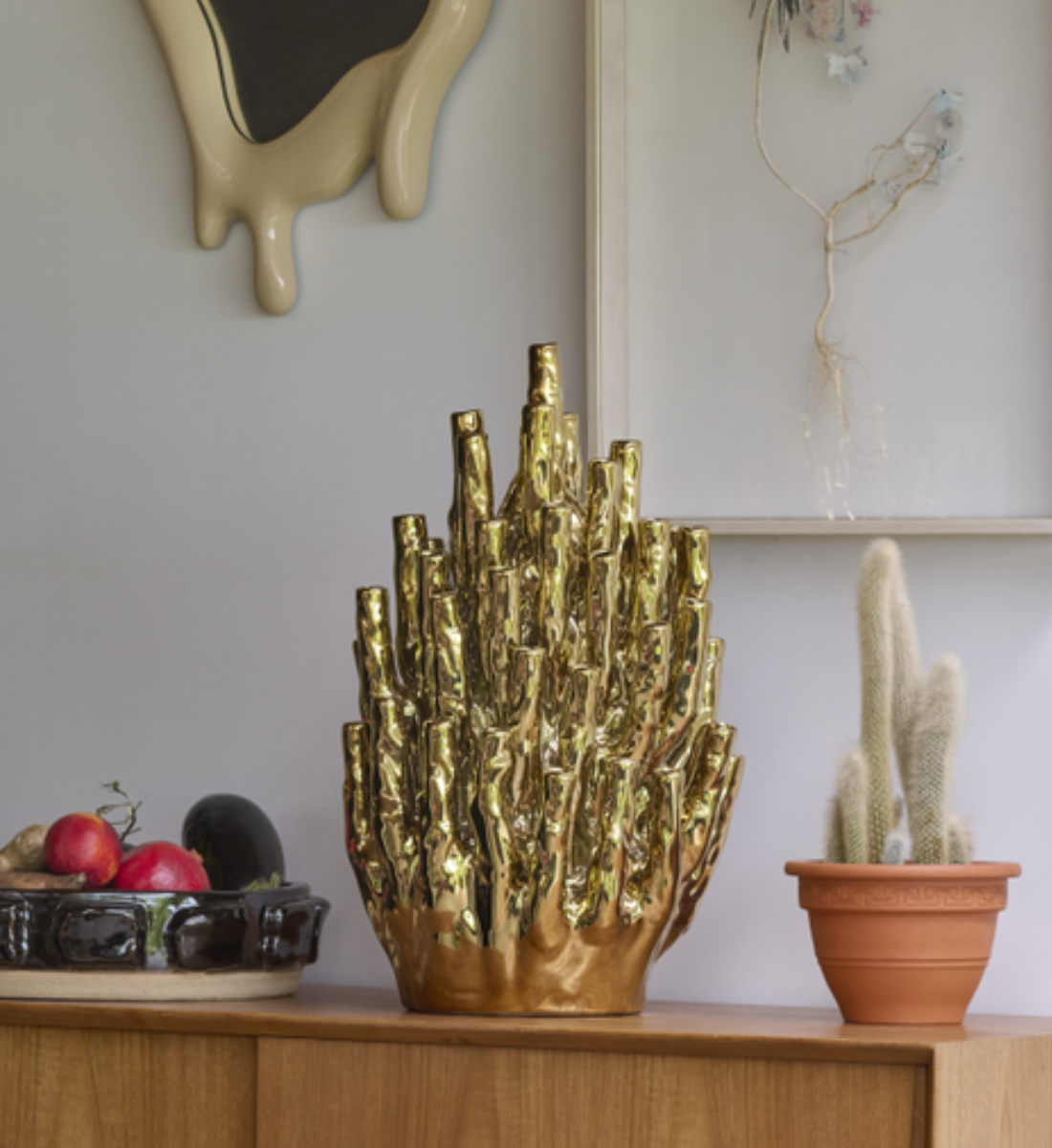 Taca STRUCTURE BOWL donkerbruin