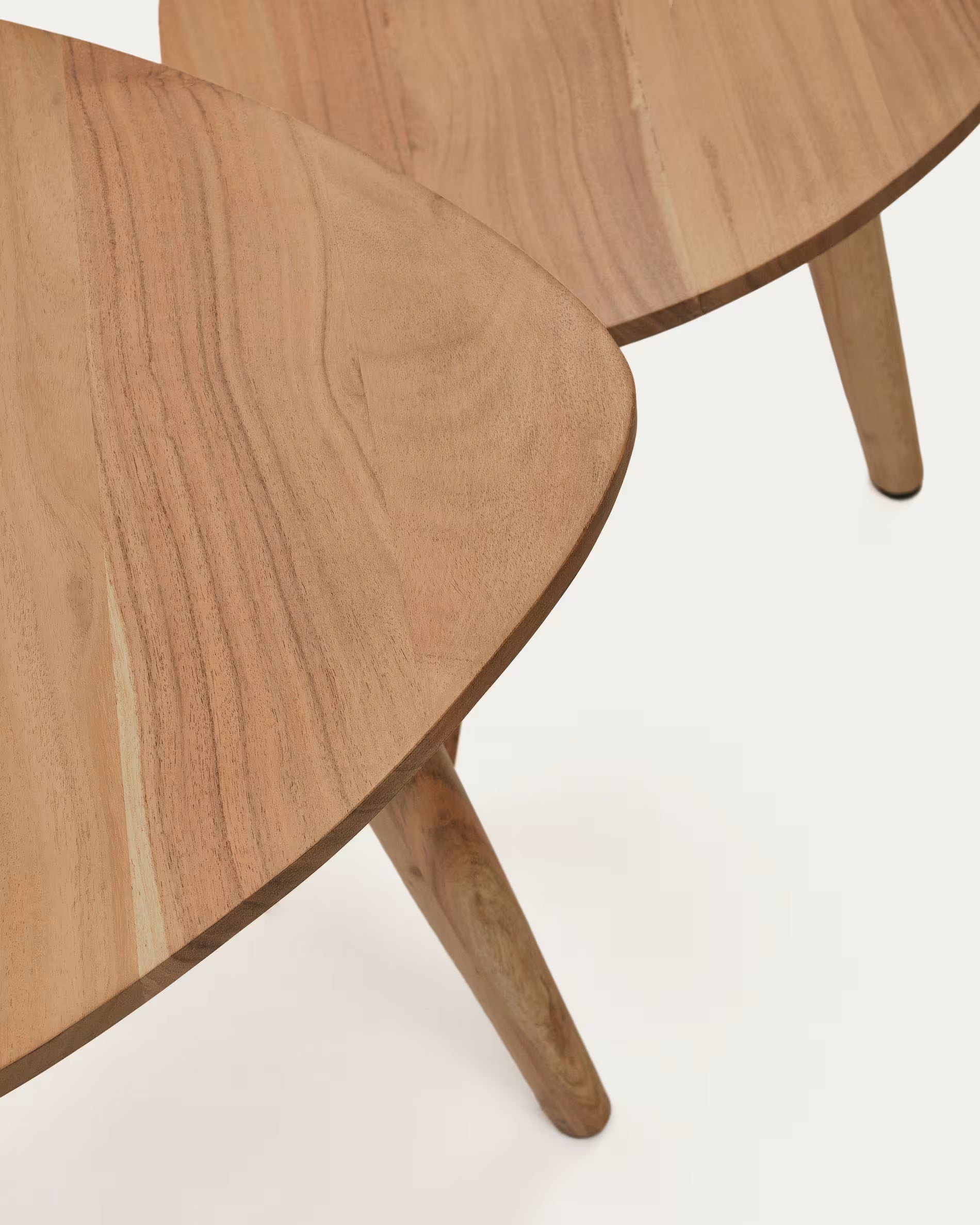 DUVANI Coffee Table Set Acacia Wood