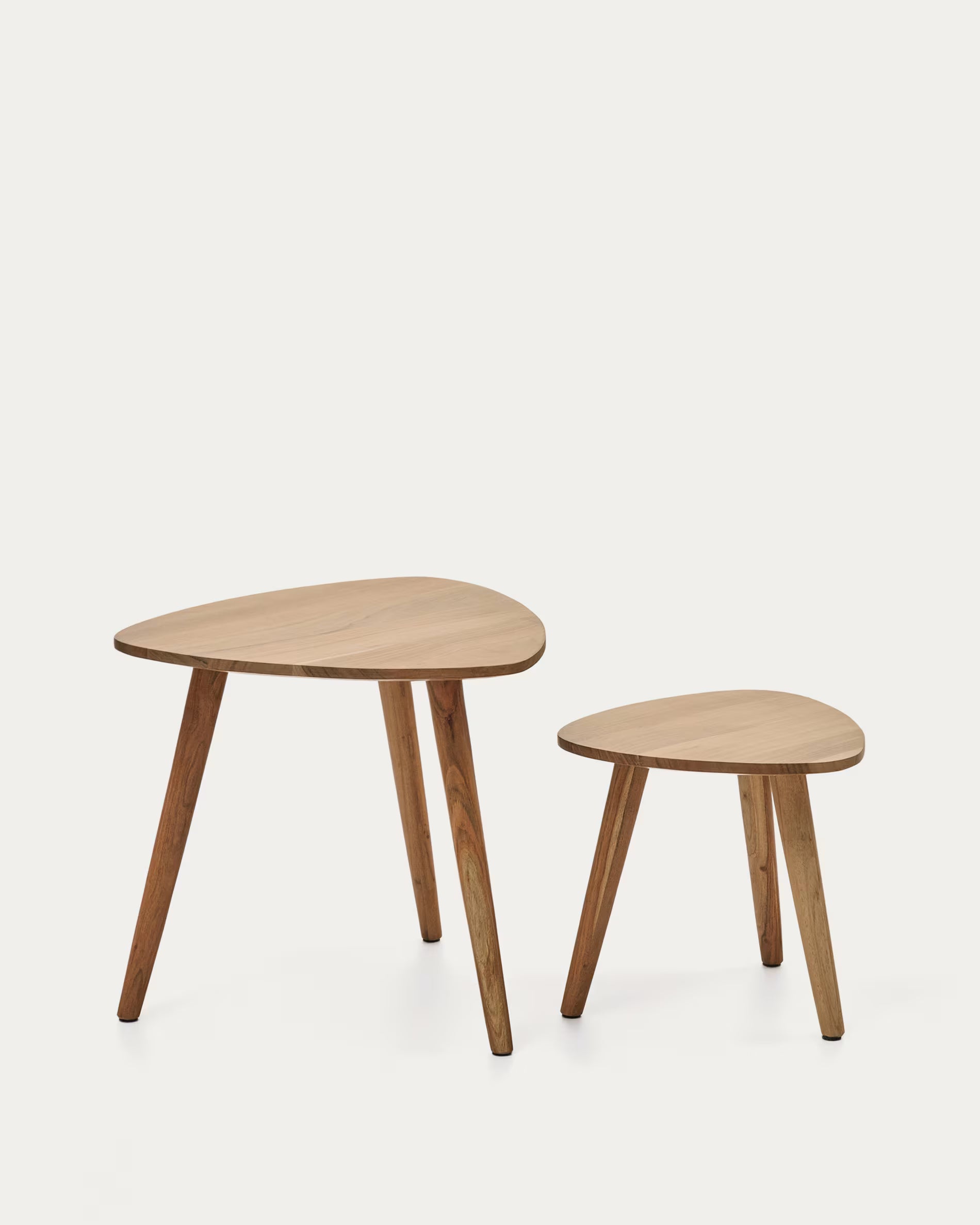 DUVANI Coffee Table Set Acacia Wood