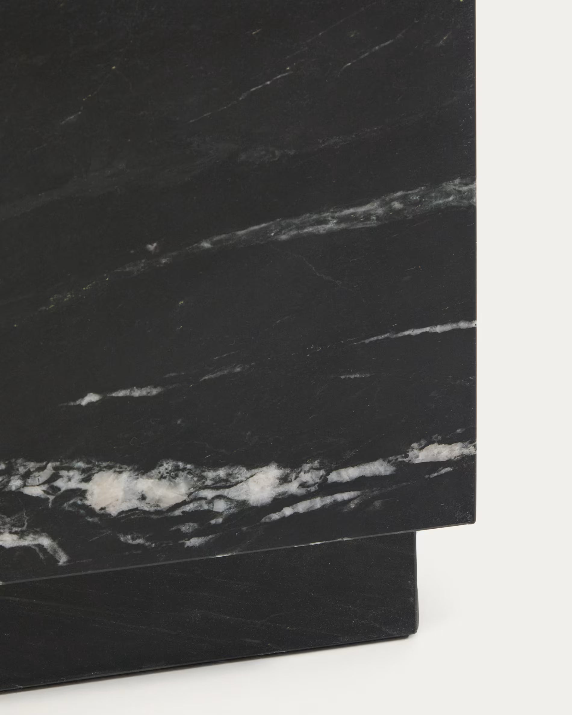 Beistelltisch SOREIN schwarzer Marmor