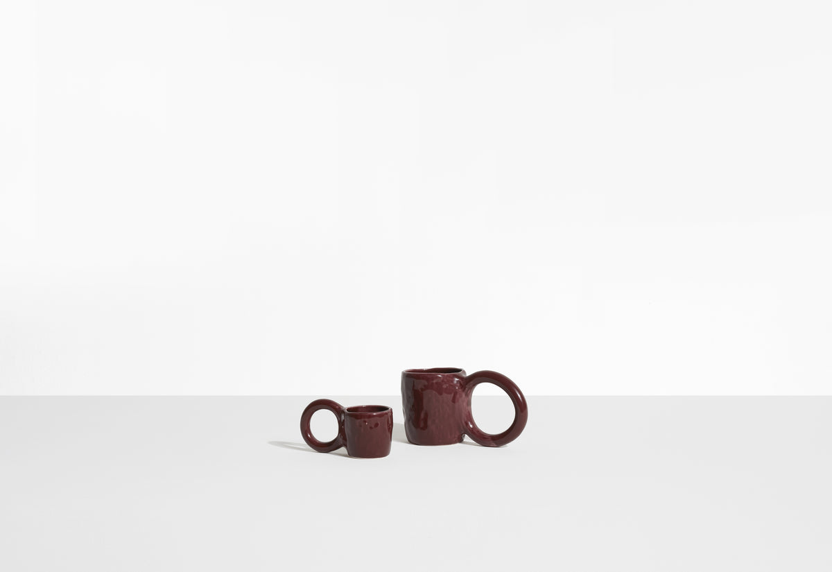 DONUT kersen espresso kopjes set